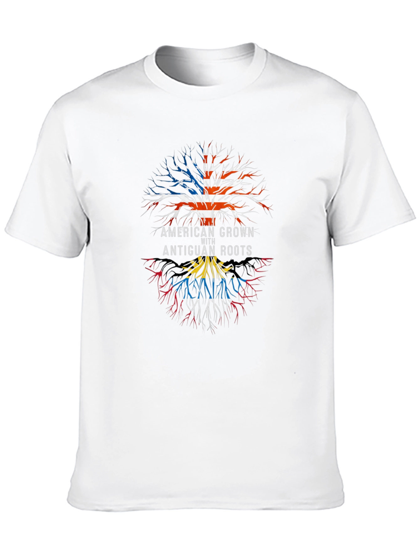 American Grown with Antiguan Roots T-Shirt