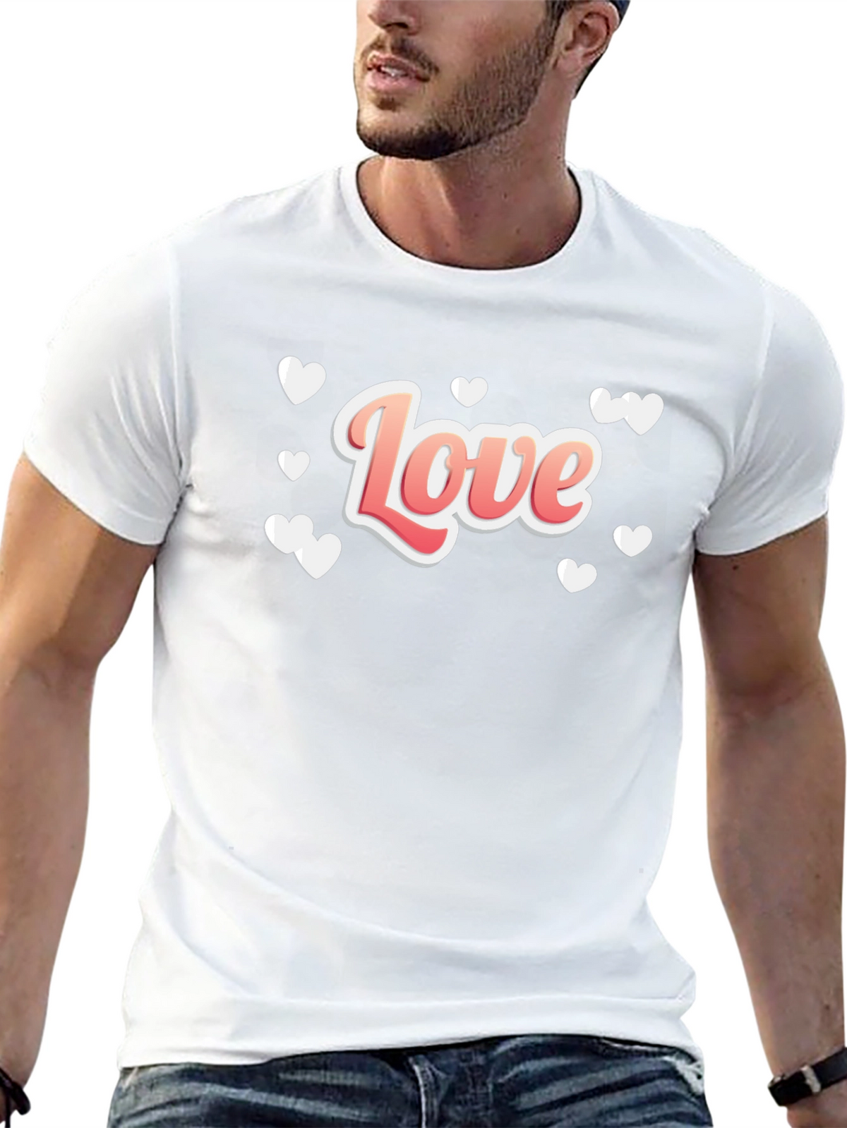 Love T-Shirt - Romantic Design