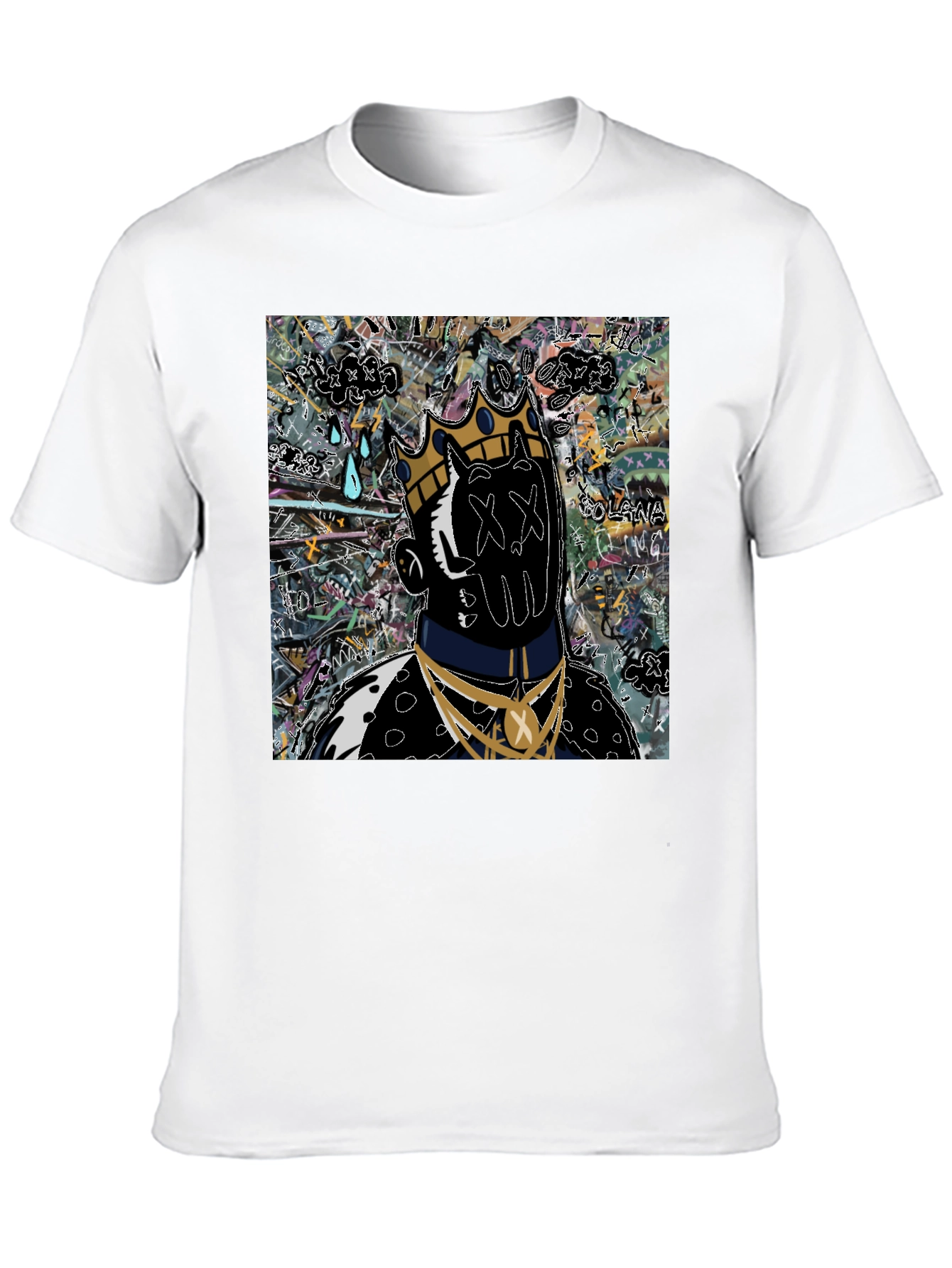 Abstract King Graphic T-Shirt