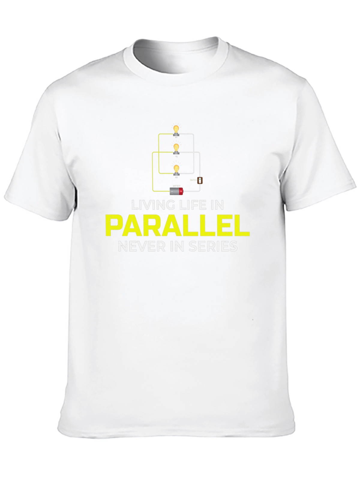 Parallel Life Graphic Tee - Electrical Circuit Humor