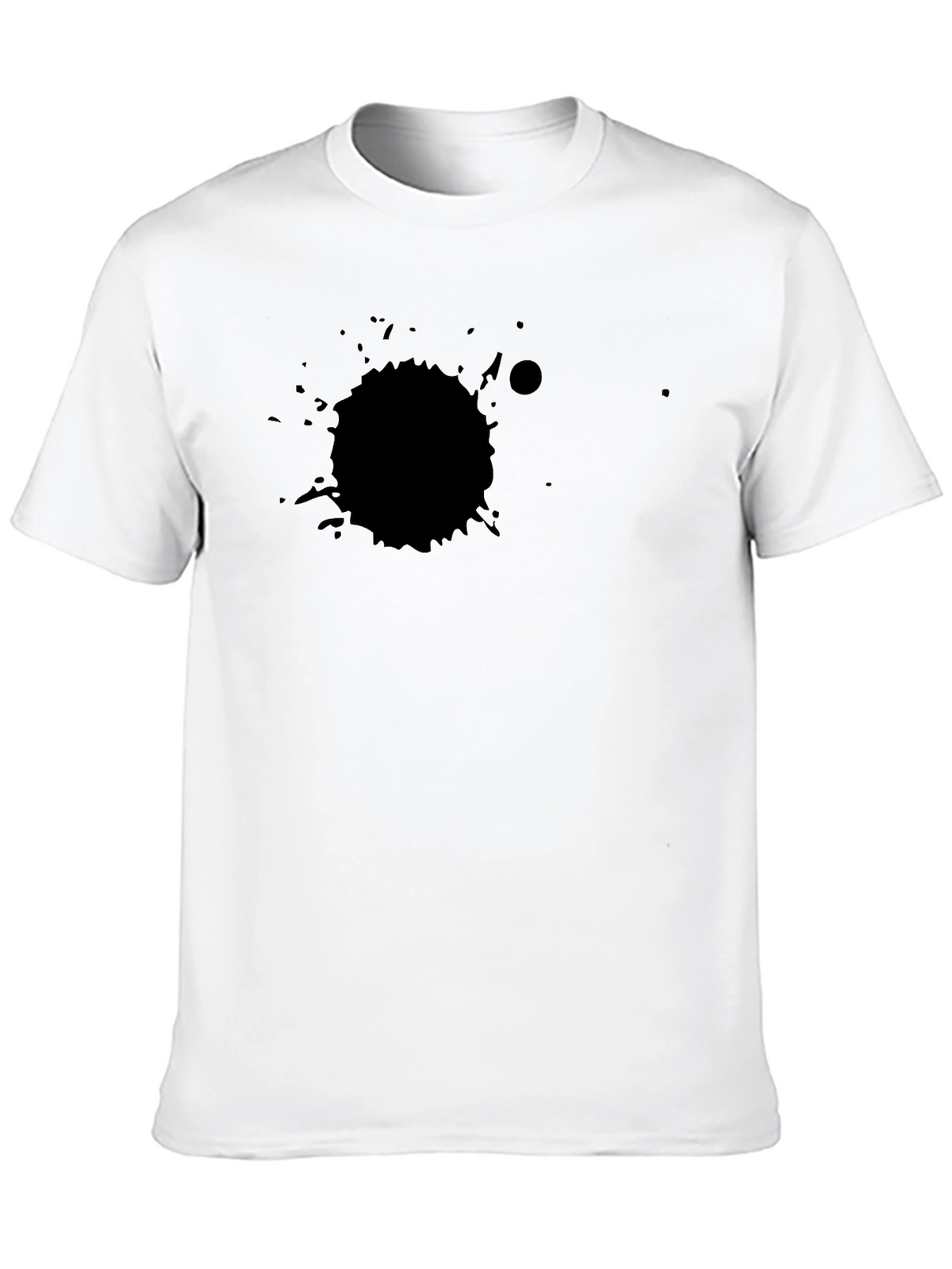 Black Splatter Graphic Tee