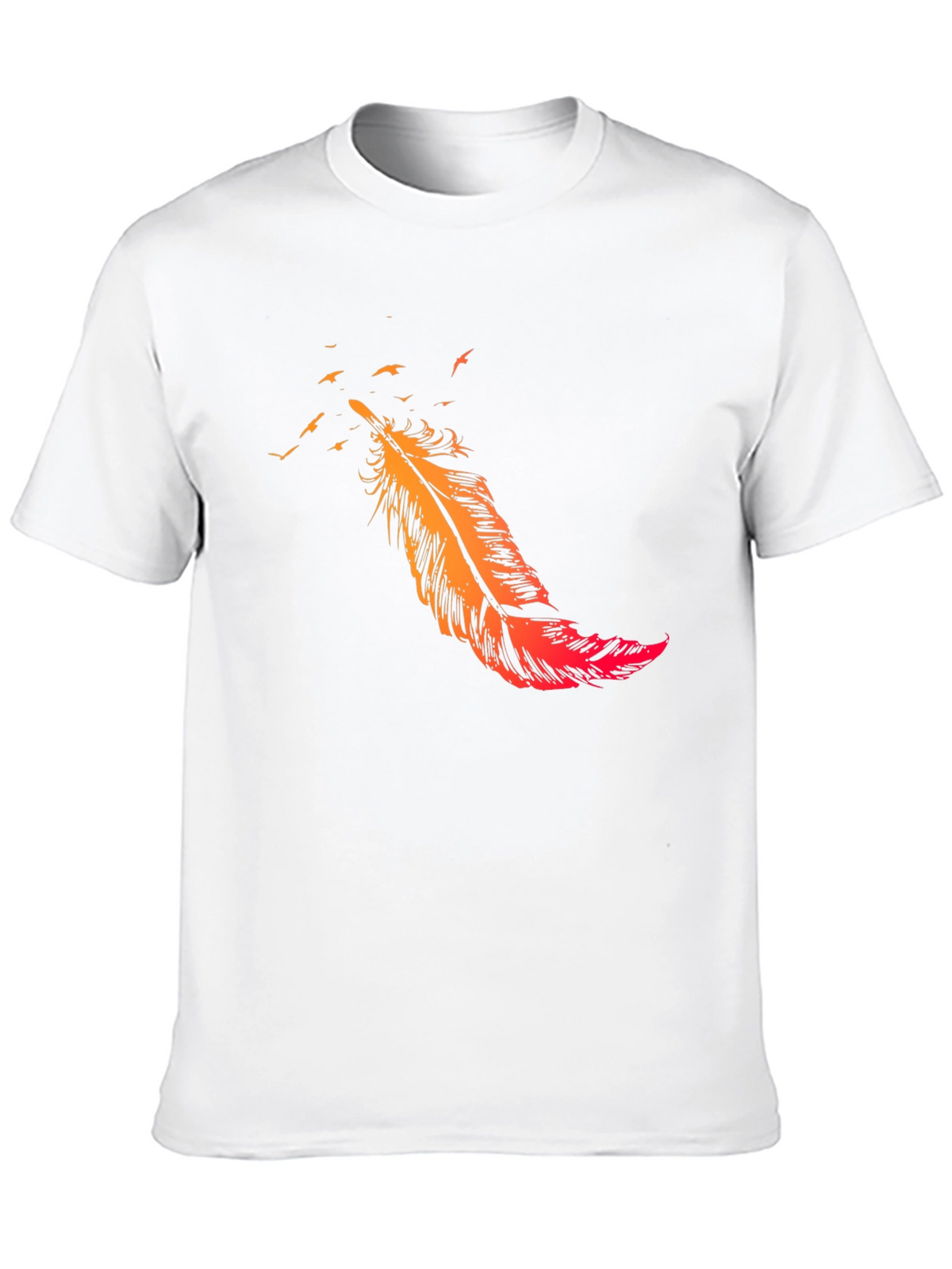 Feather Flight Black T-Shirt