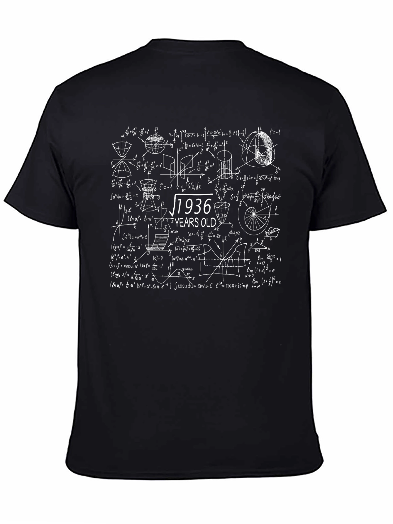 √1936 Years Old Math Equation T-Shirt