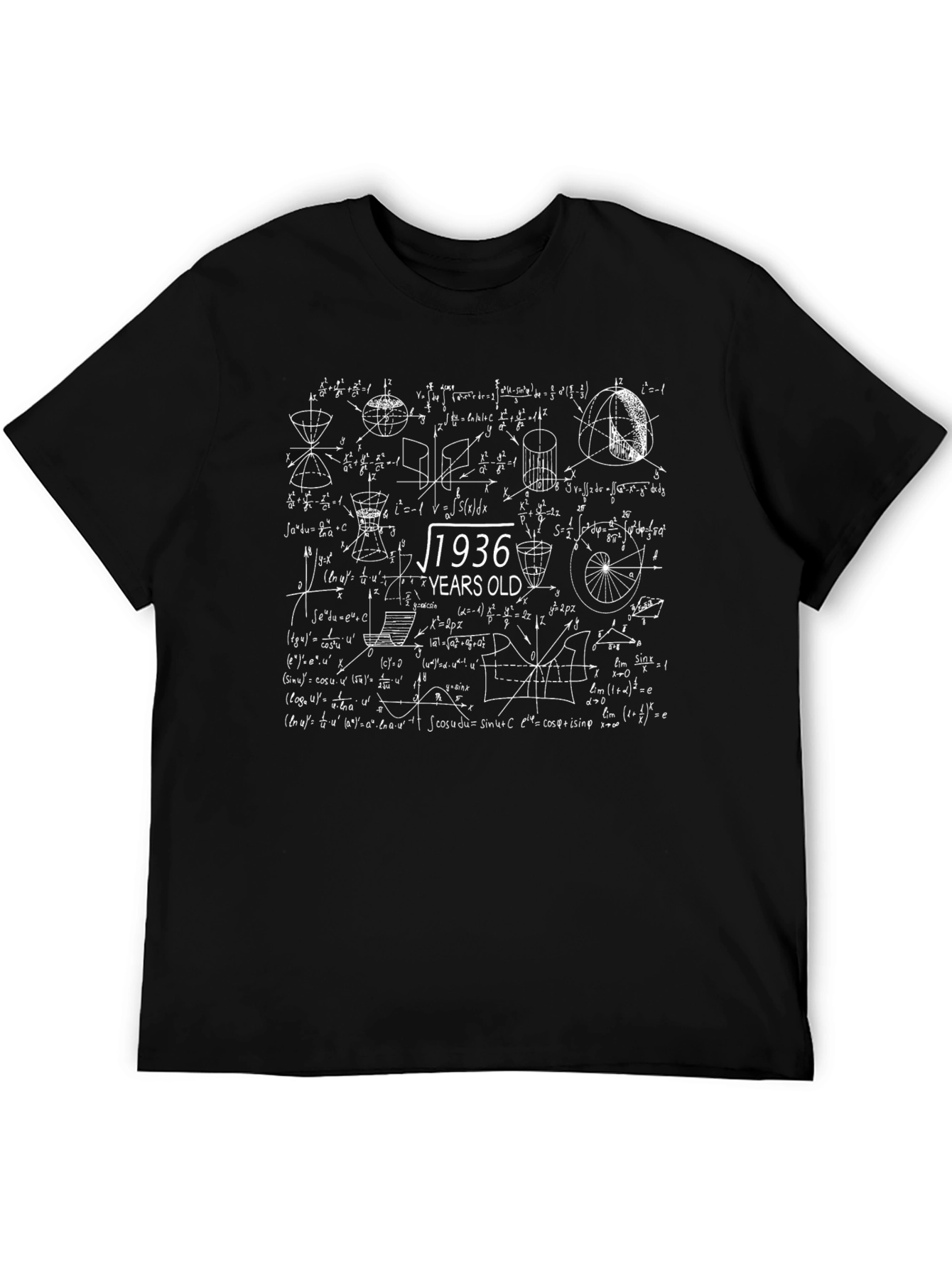 √1936 Years Old Math Equation T-Shirt