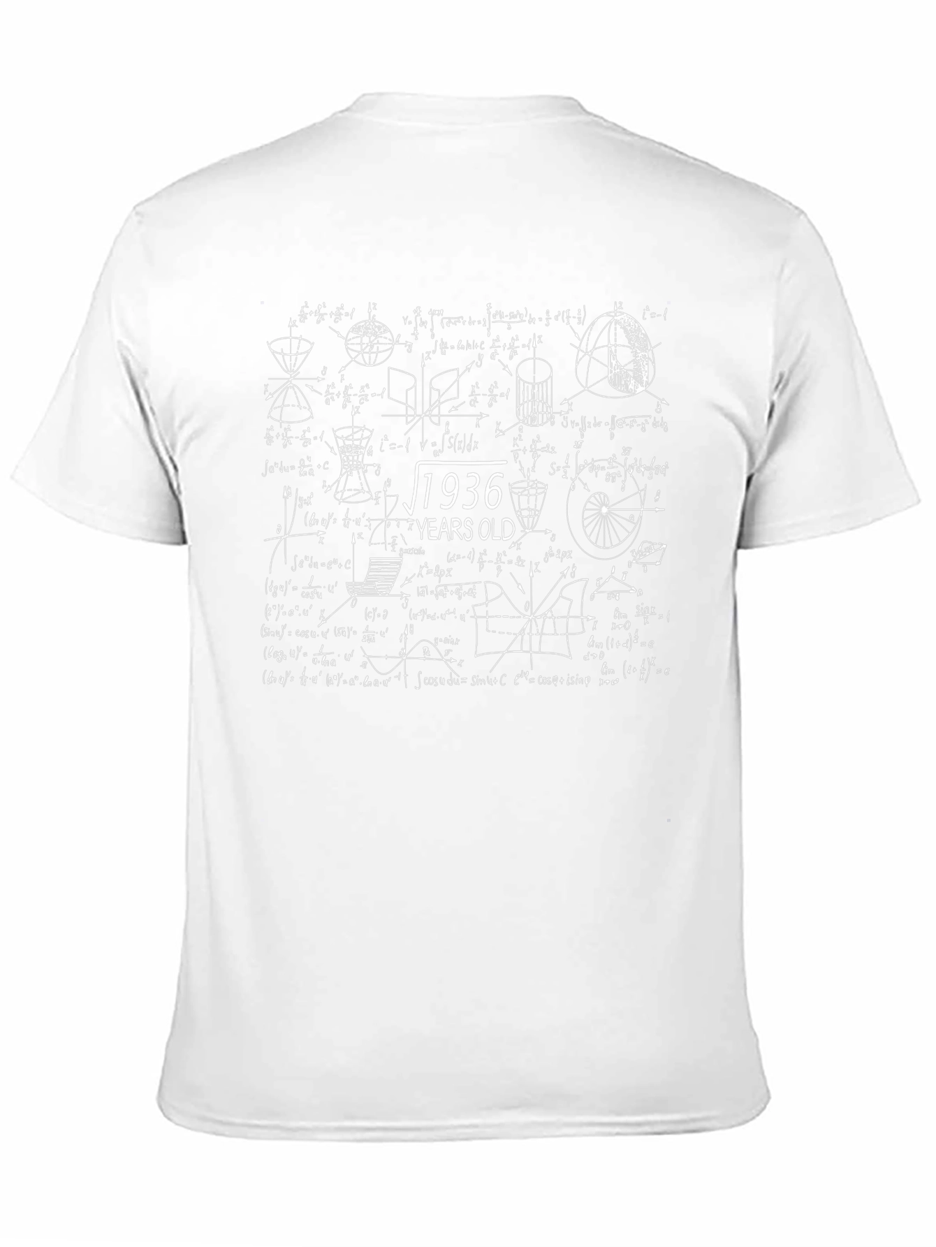 √1936 Years Old Math Equation T-Shirt