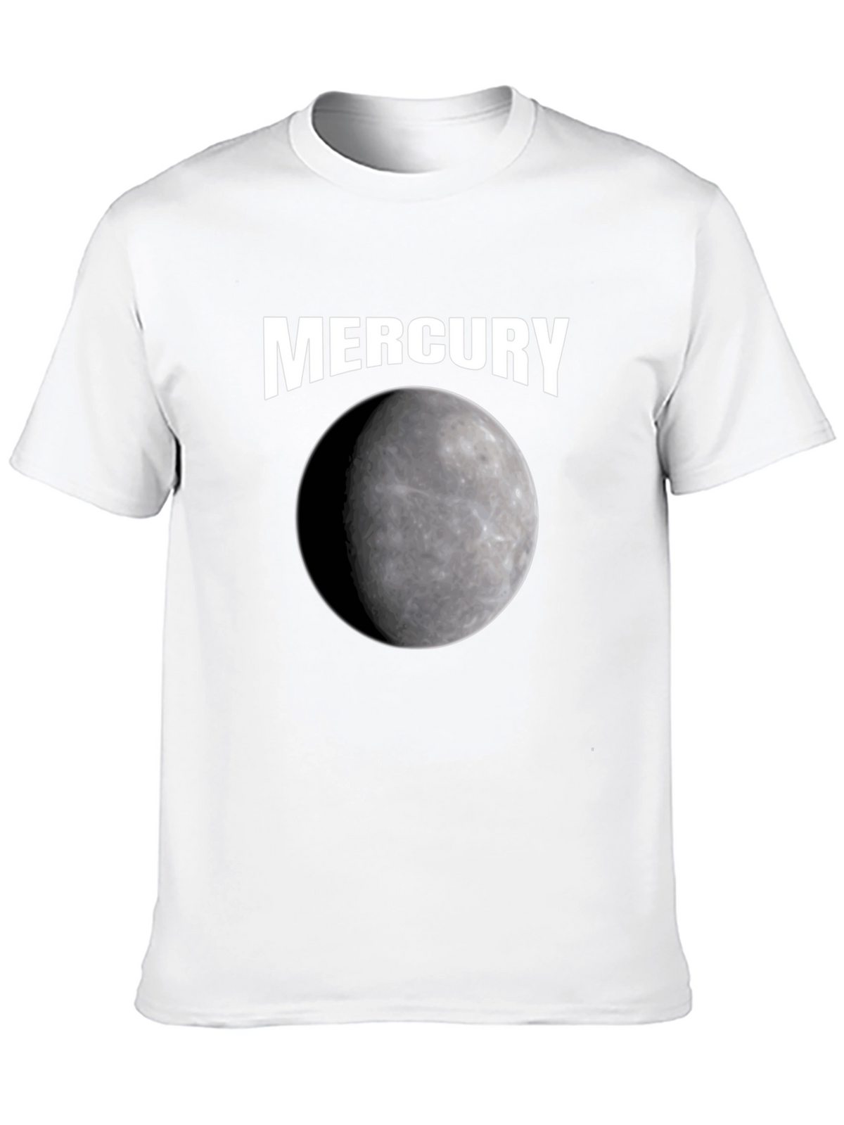 Mercury Planet Graphic Black T-Shirt