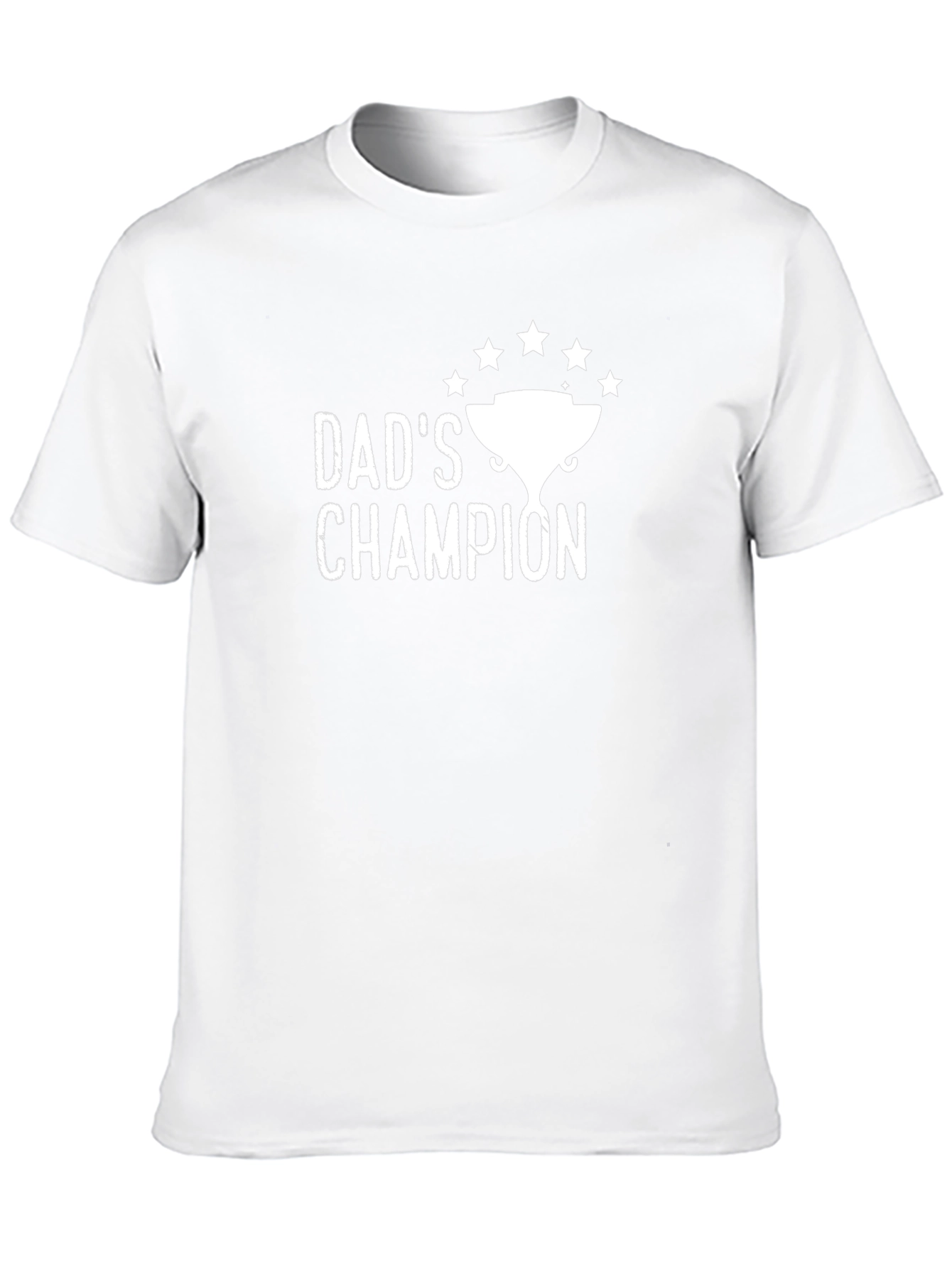 Dads Champion Black T-Shirt