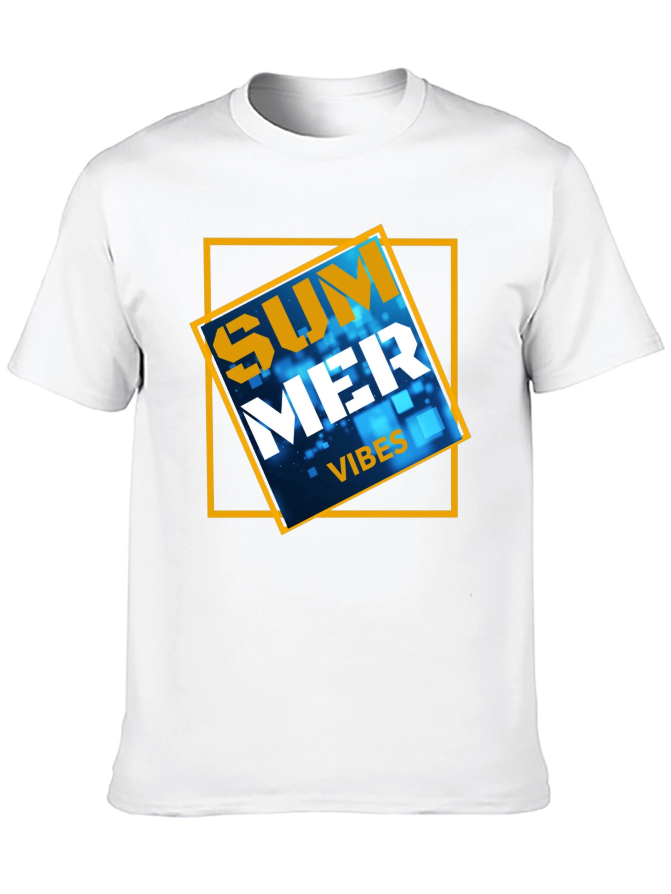 Summer Vibes Graphic Tee - Black