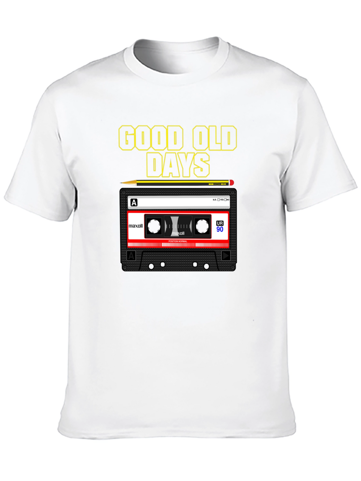 Good Old Days Cassette Tape T-Shirt