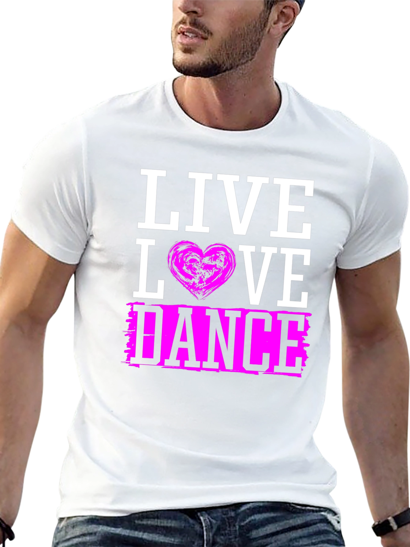 Live Love Dance Graphic T-Shirt