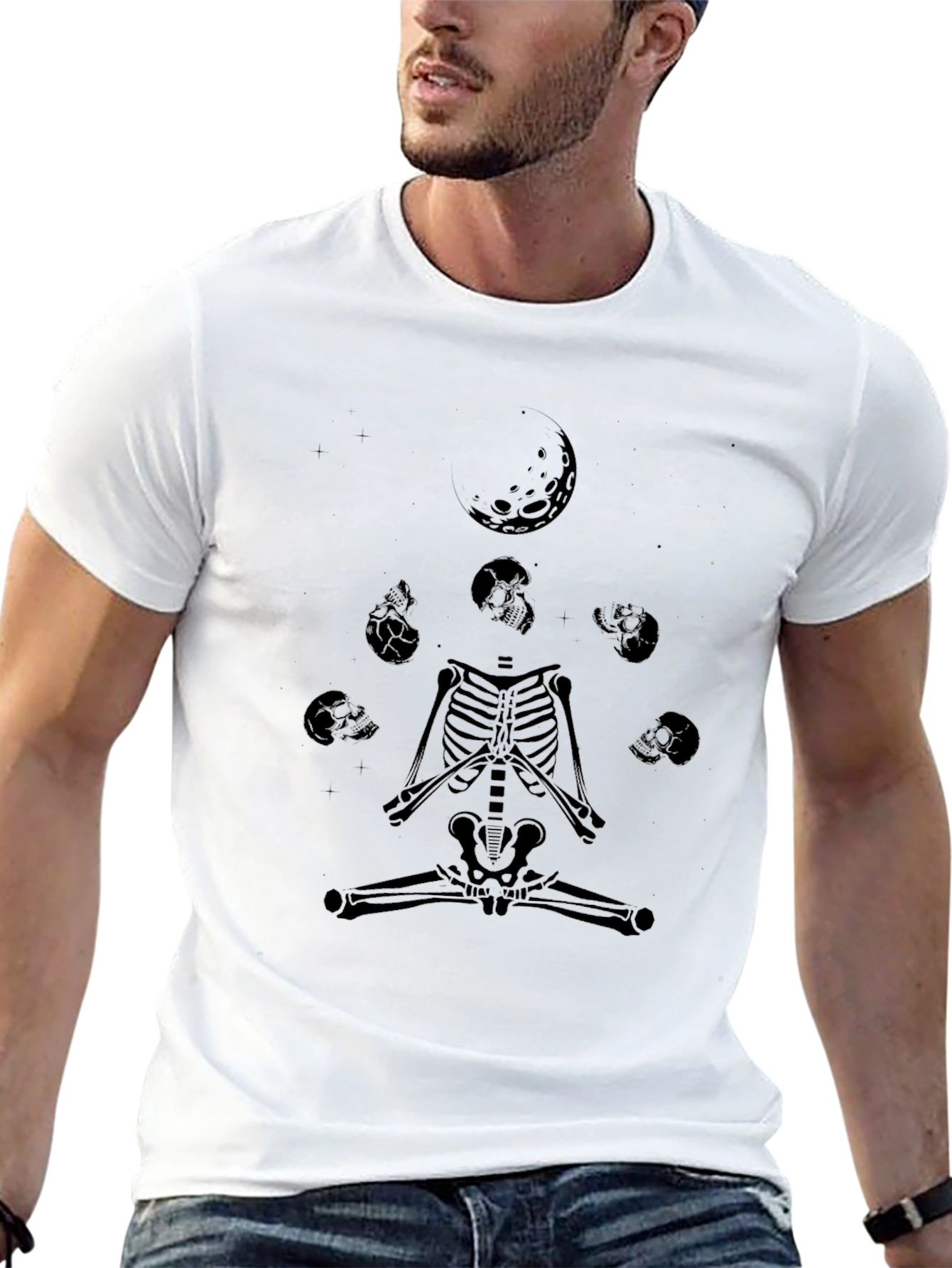 Meditating Skeleton T-Shirt