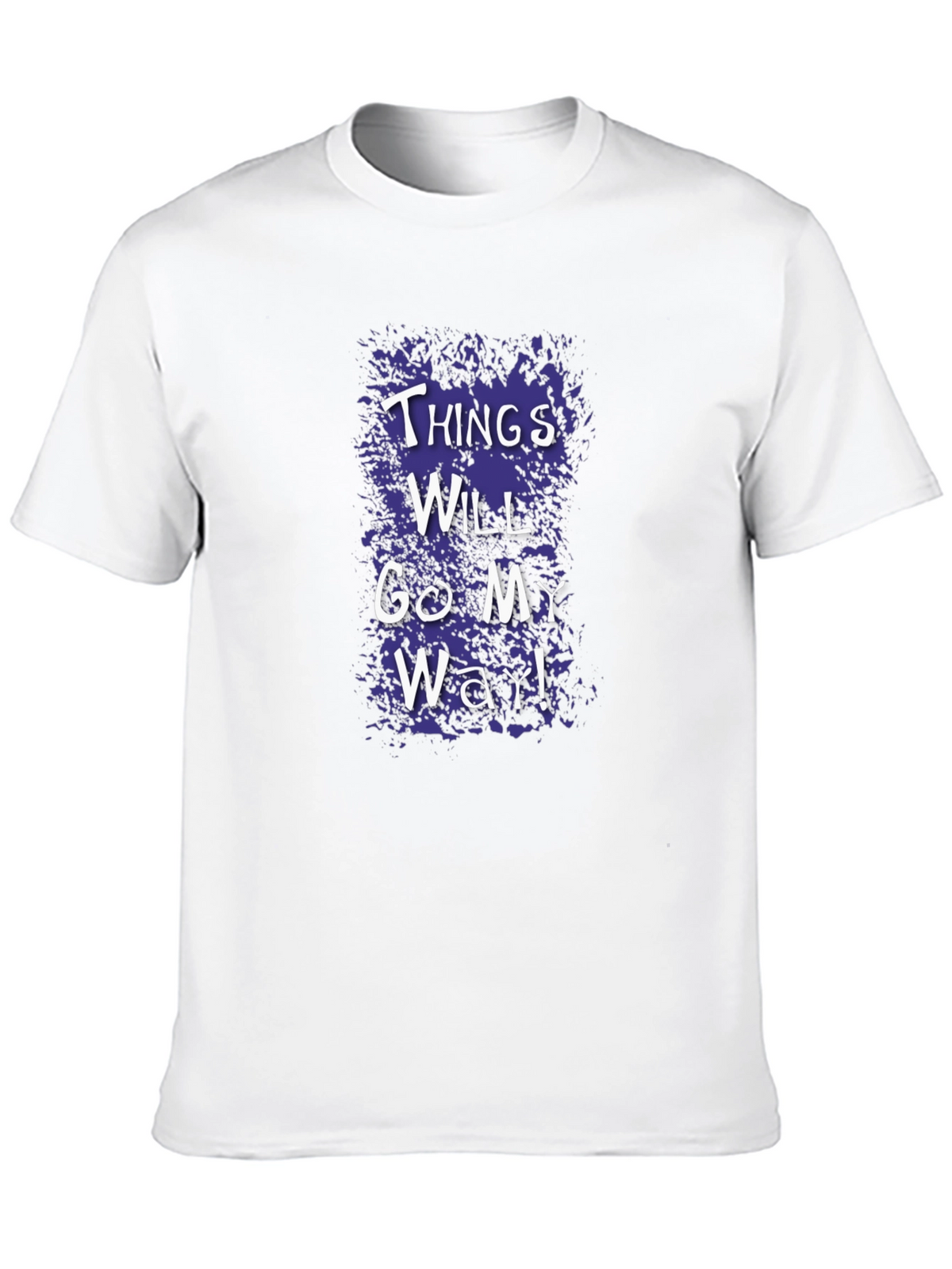 Things Will Go My Way Graphic Tee - Black