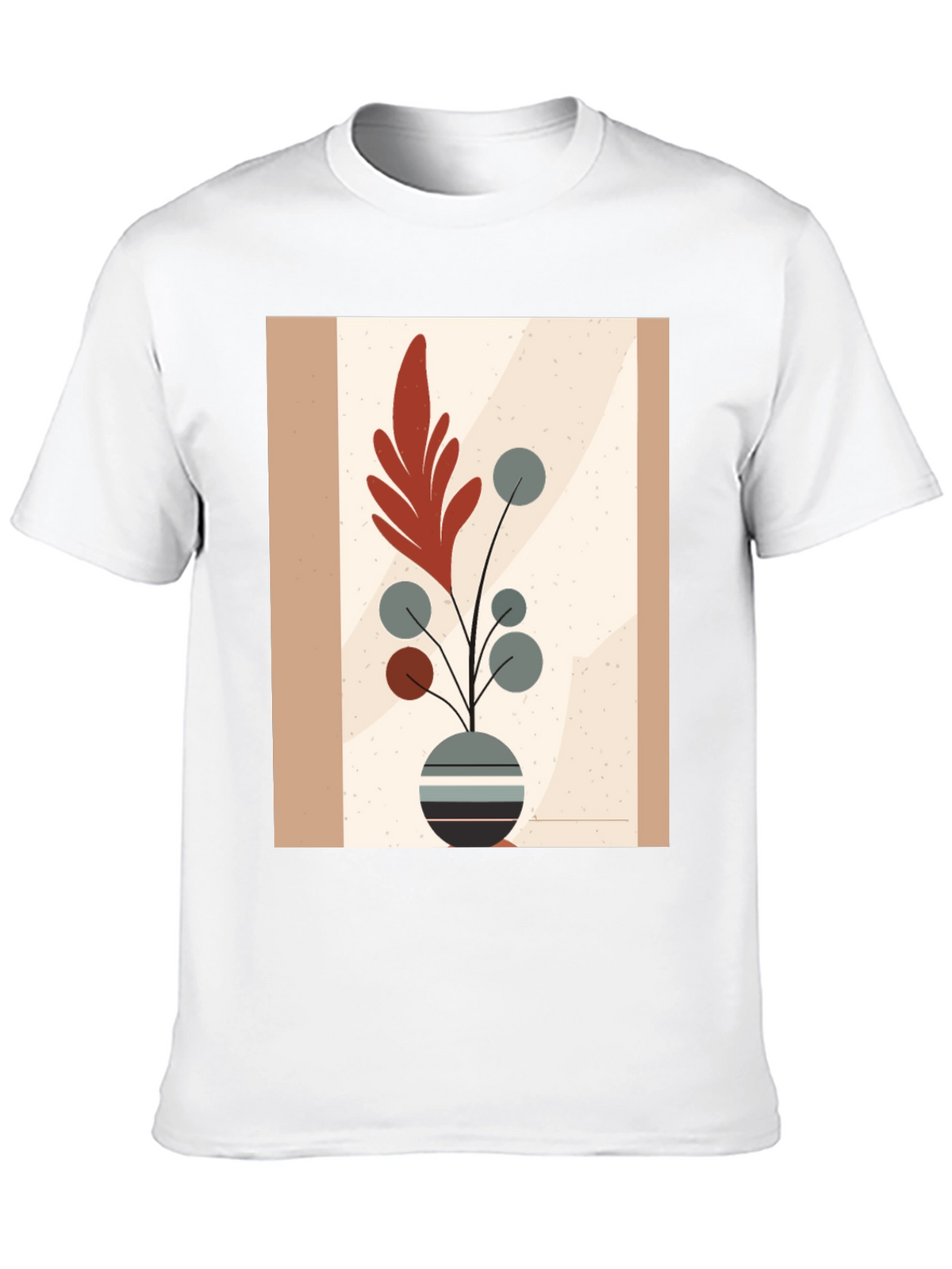 Boho Chic Plant Graphic Tee