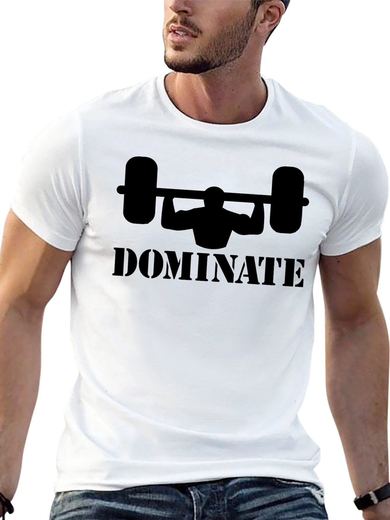 Dominate Weightlifting T-Shirt - Black