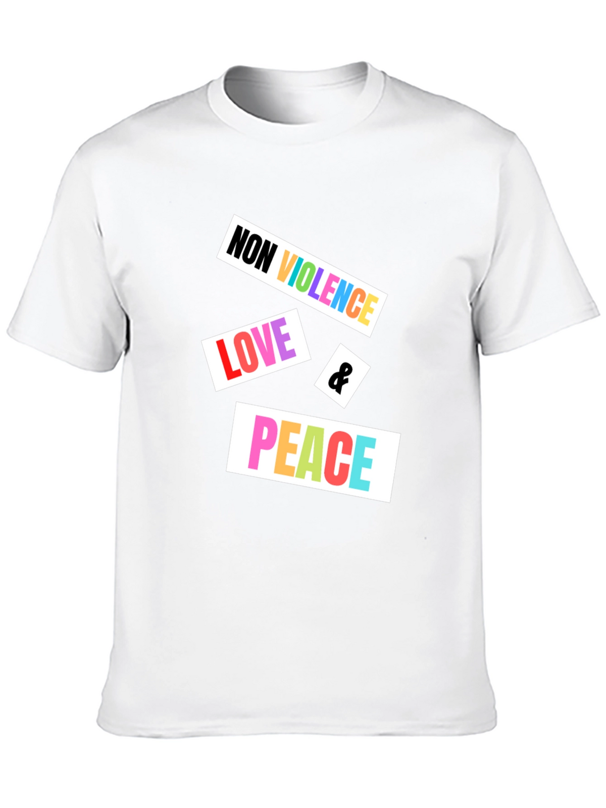 Non Violence Love & Peace Graphic Tee