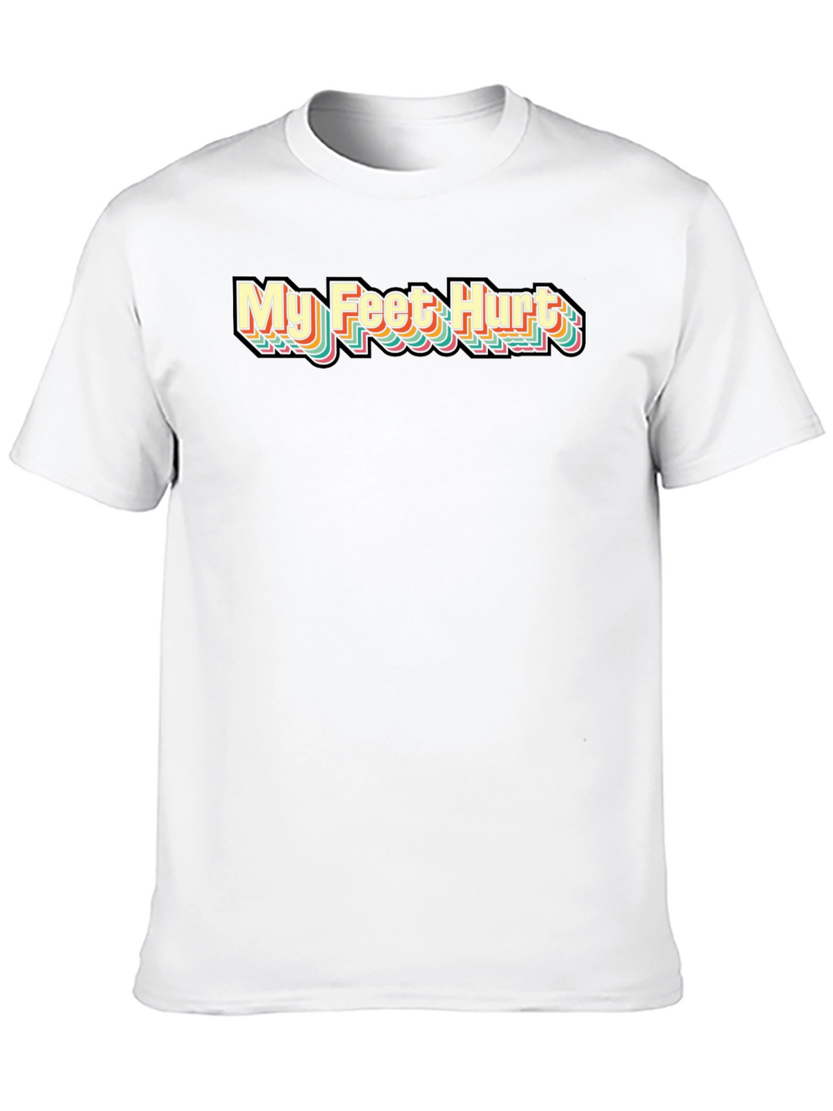 My Feet Hurt Retro T-Shirt