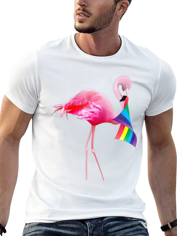 Flamingo LGBTQ Pride T-Shirt