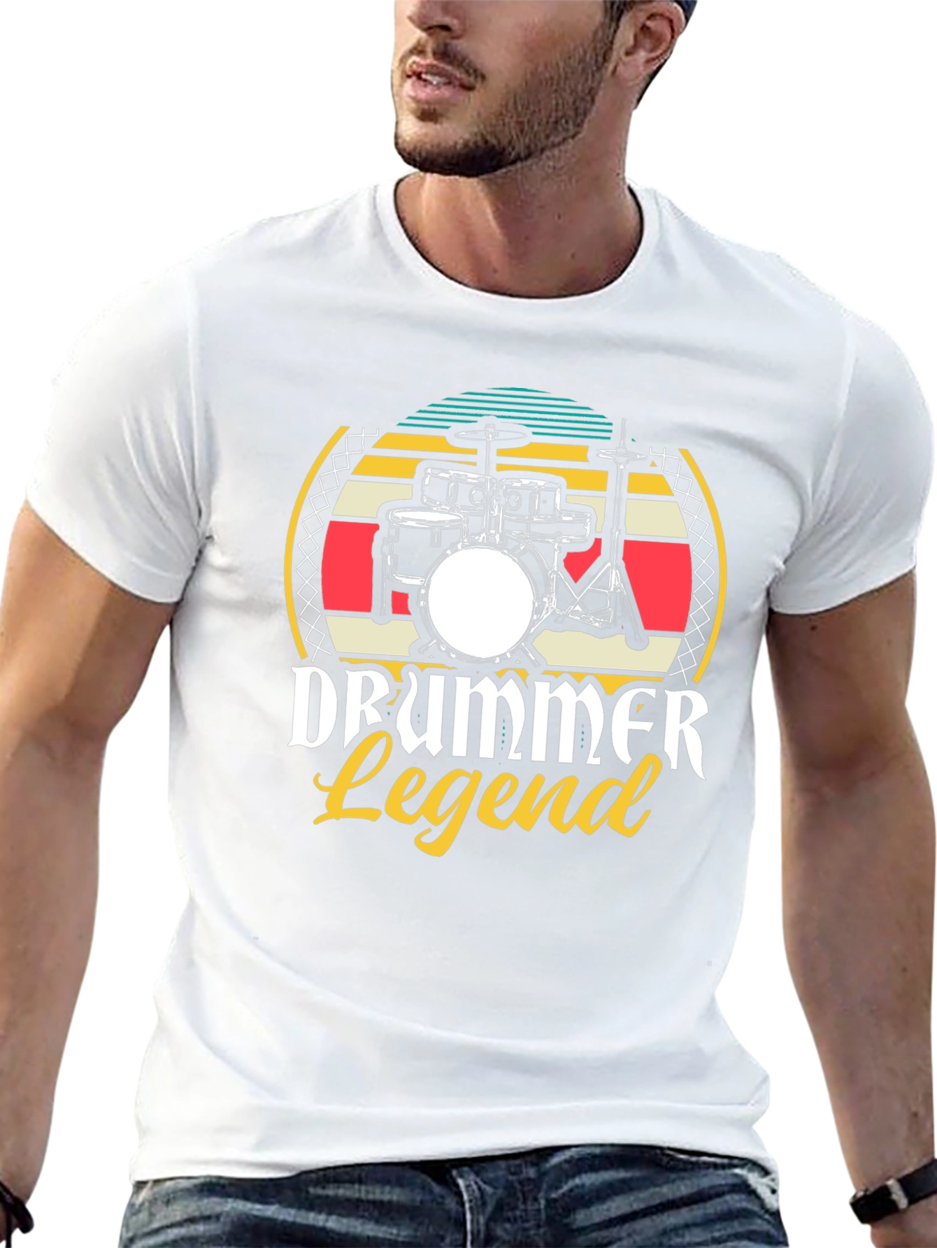 Drummer Legend Graphic Tee