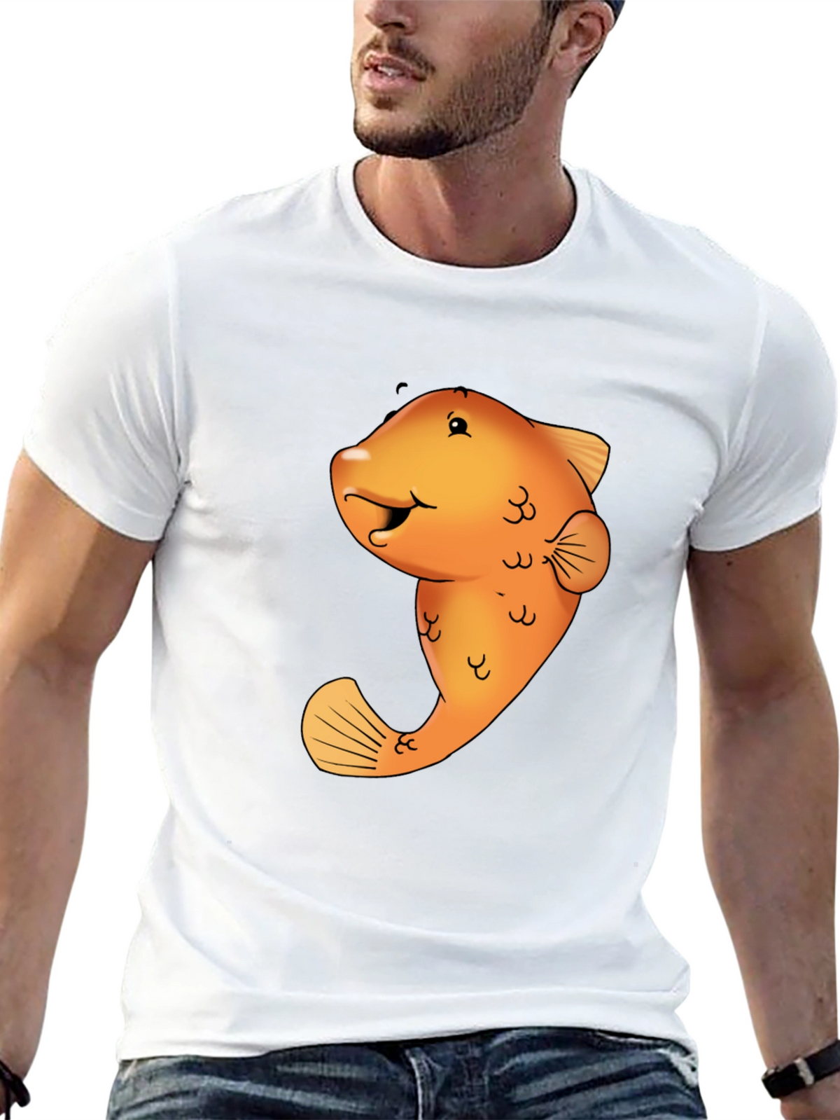 Funny Fish Graphic Tee