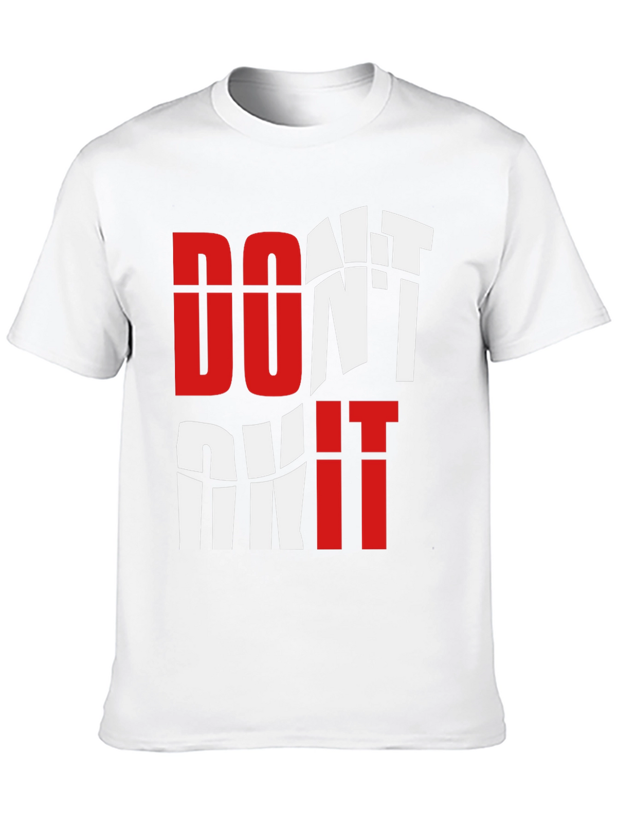 Motivational Graphic Tee - Dont Quit Black T-Shirt