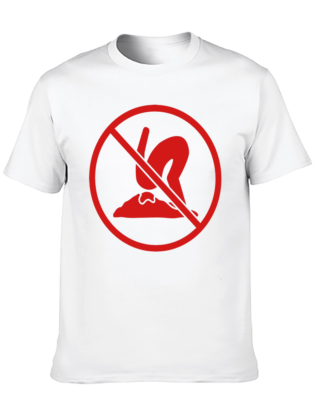 No Worm T-Shirt - Funny Joke Tee