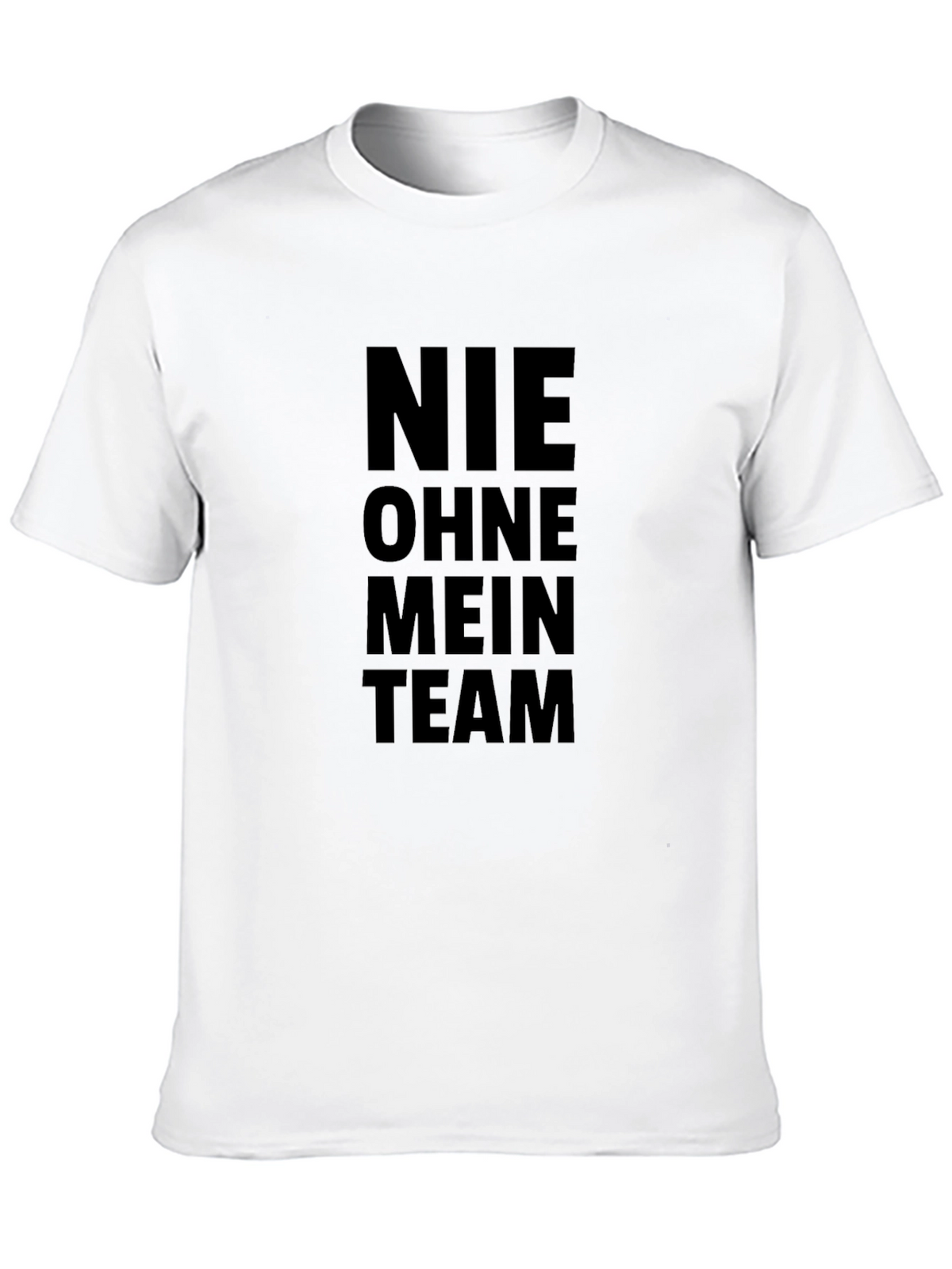 Nie Ohne Mein Team Black Graphic Tee