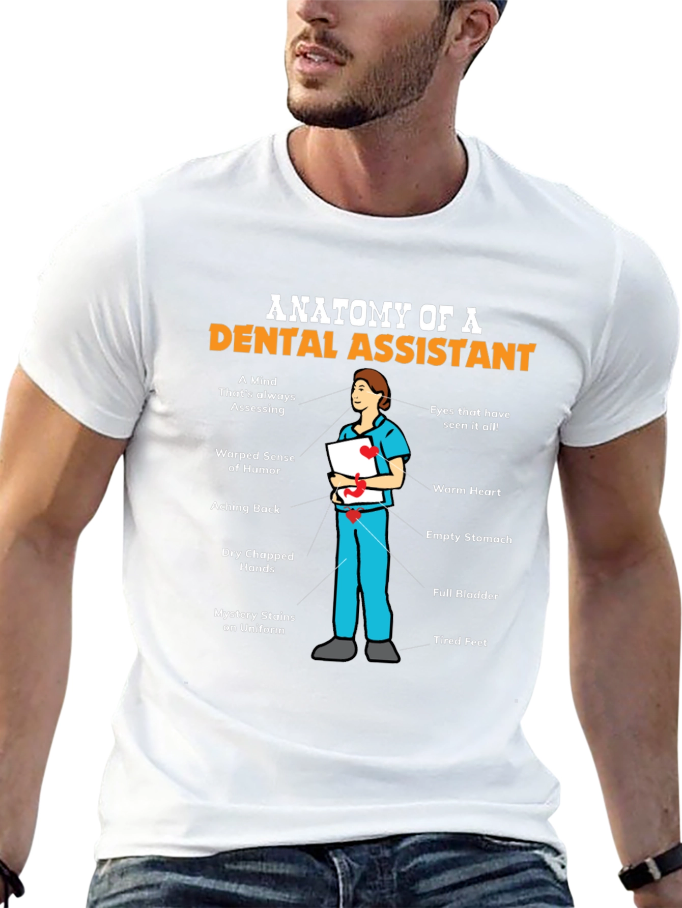 Anatomy of a Dental Assistant T-Shirt