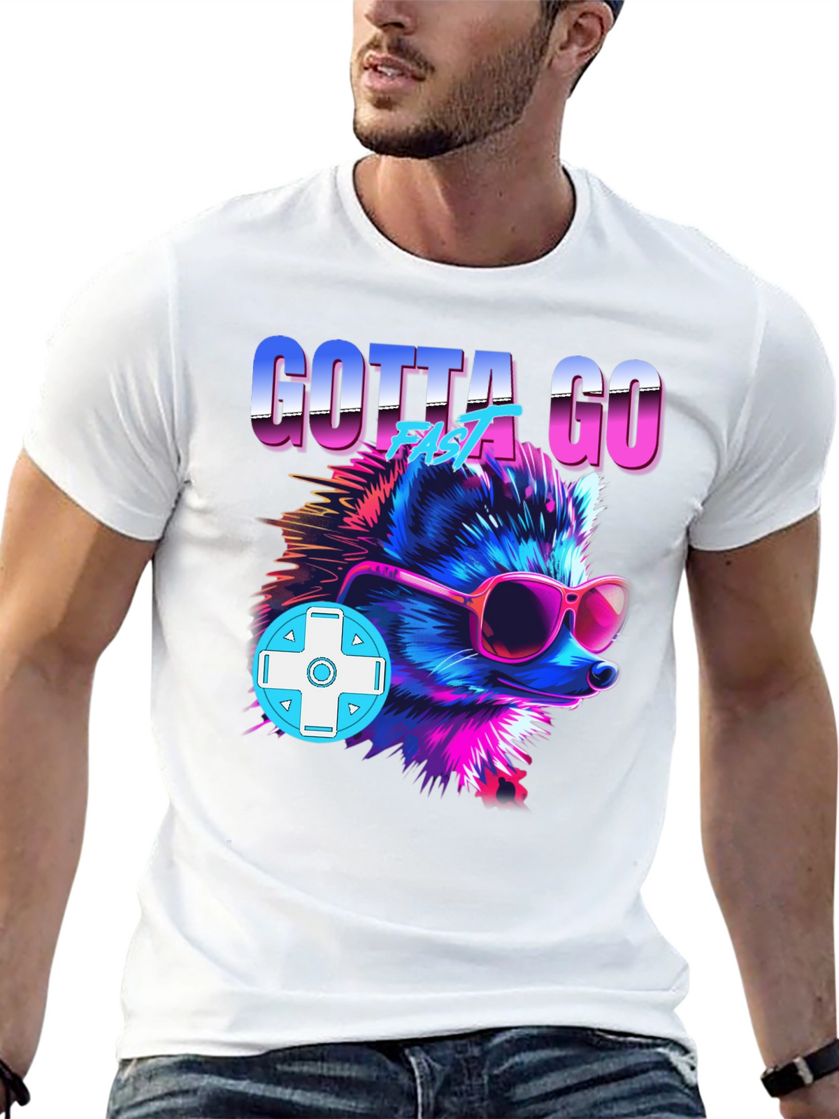 Gotta Go Fast Hedgehog T-Shirt