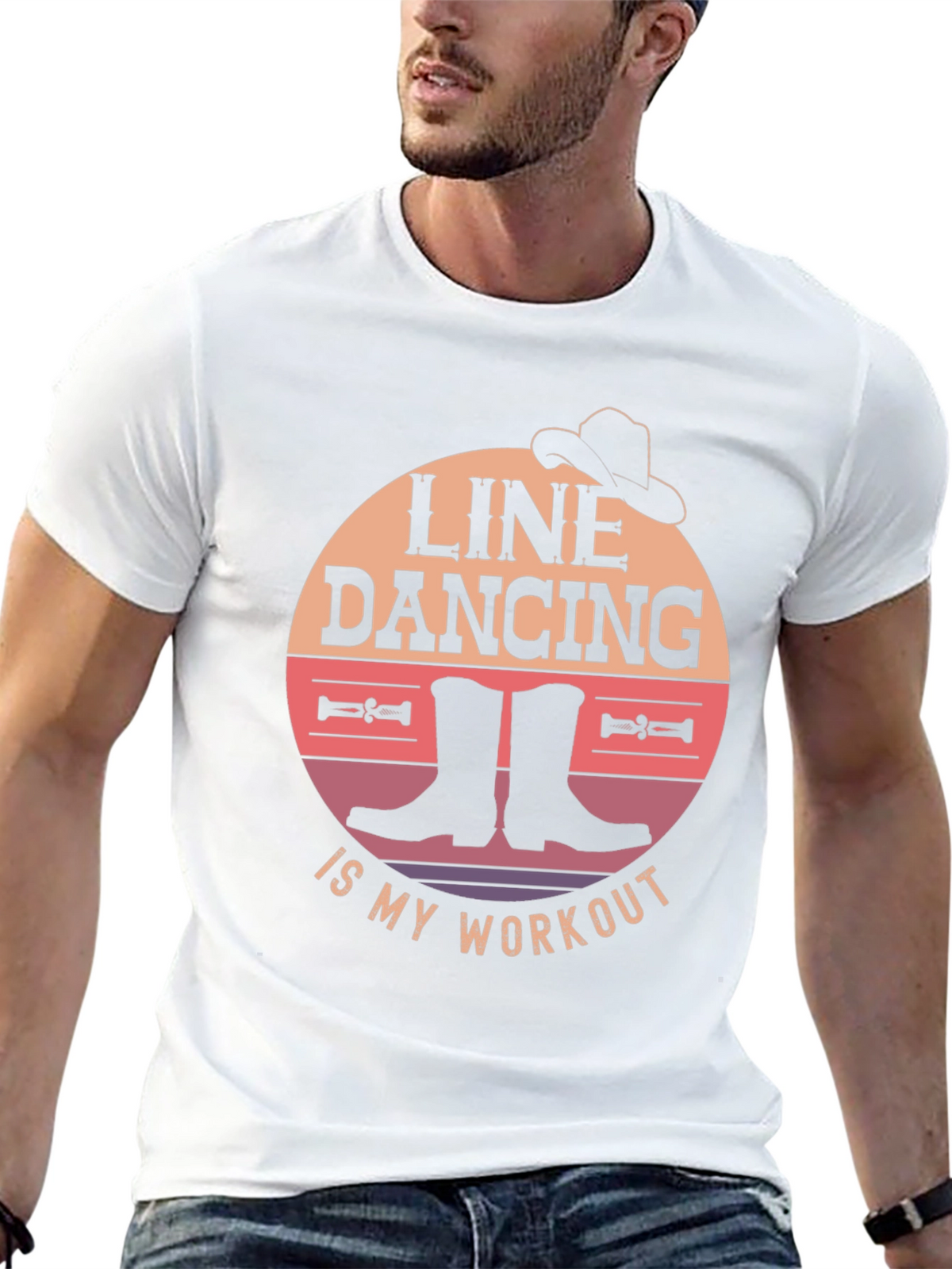 Line Dancing Workout T-Shirt