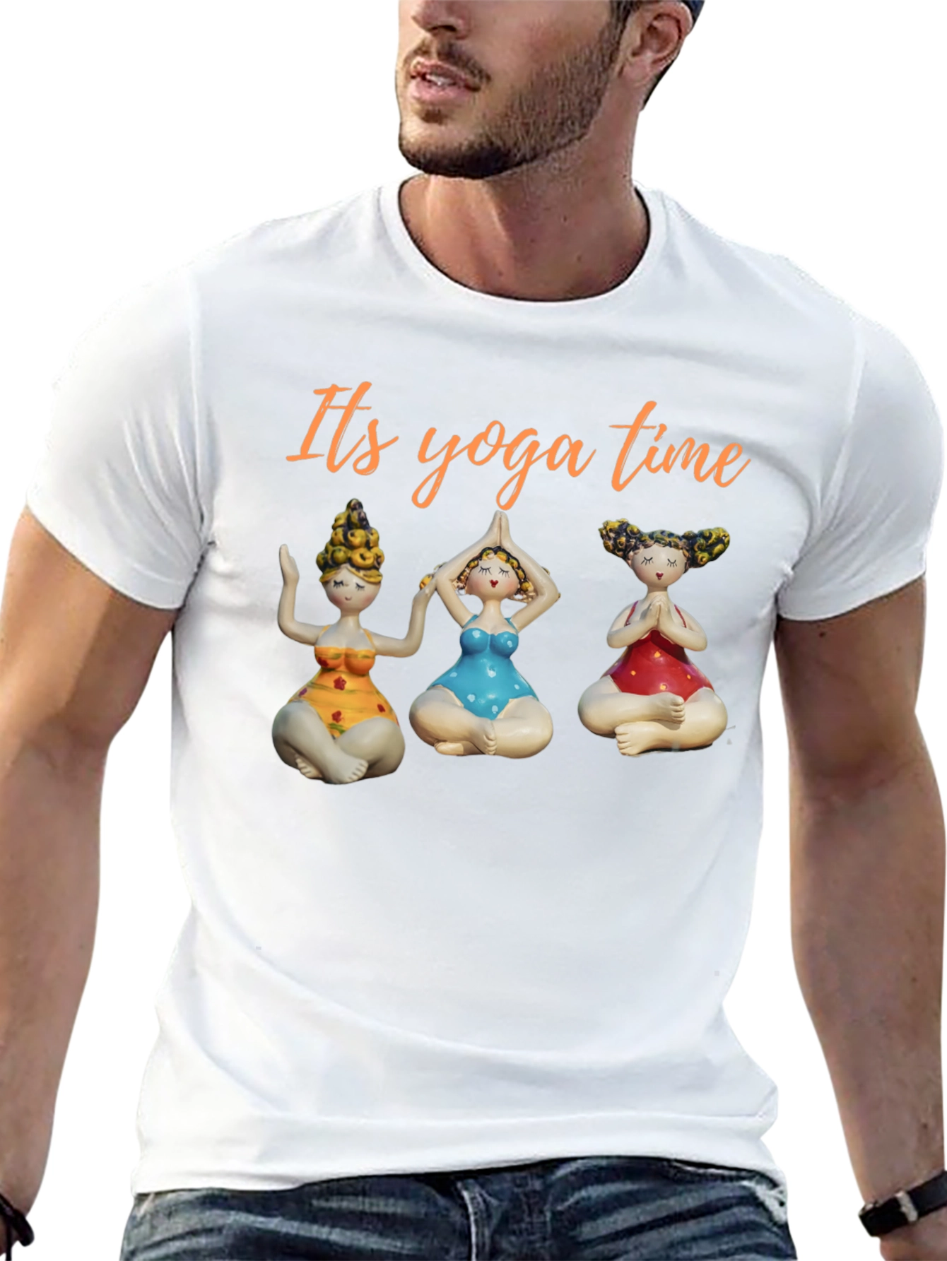 Yoga Time Graphic T-Shirt