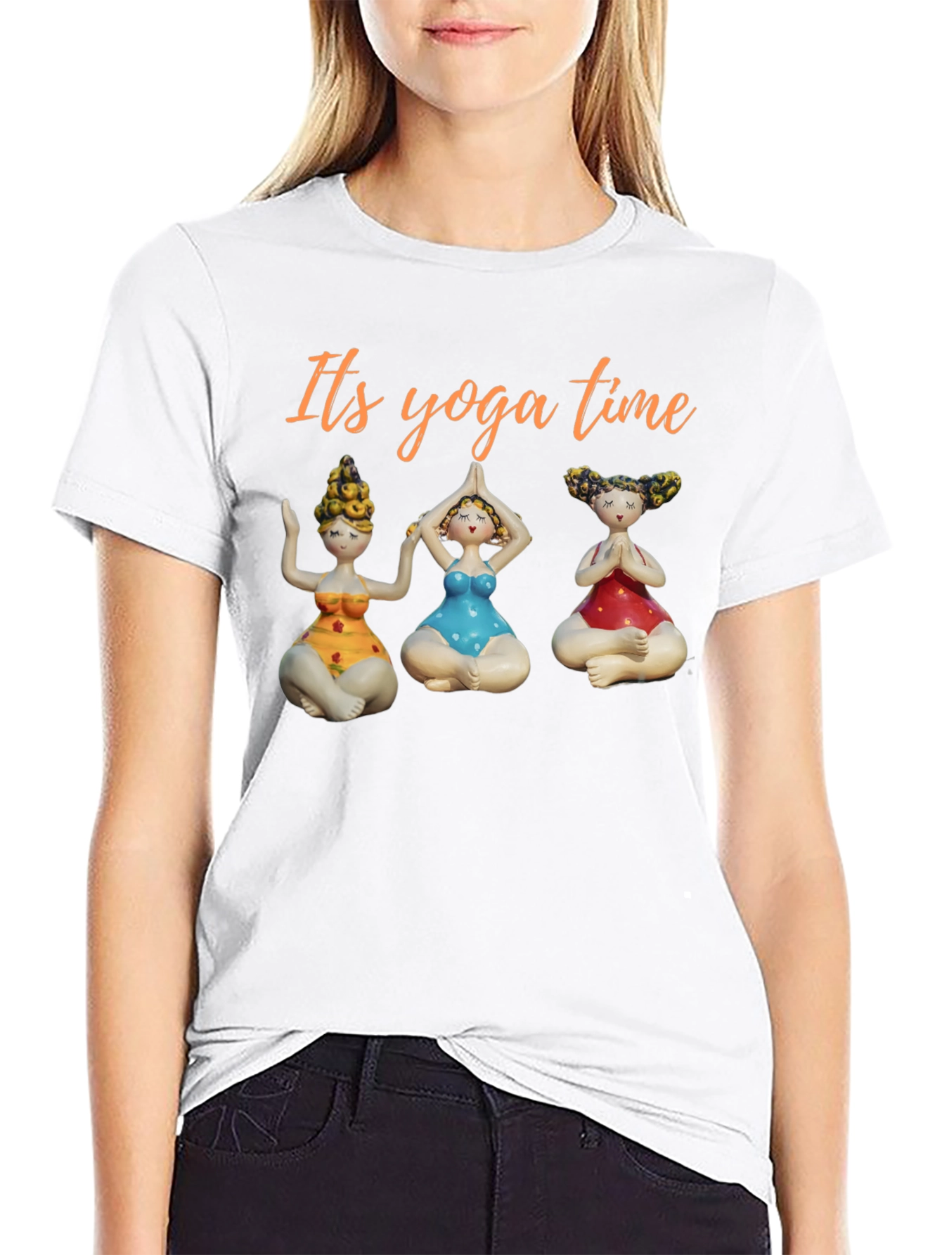 Yoga Time Graphic T-Shirt