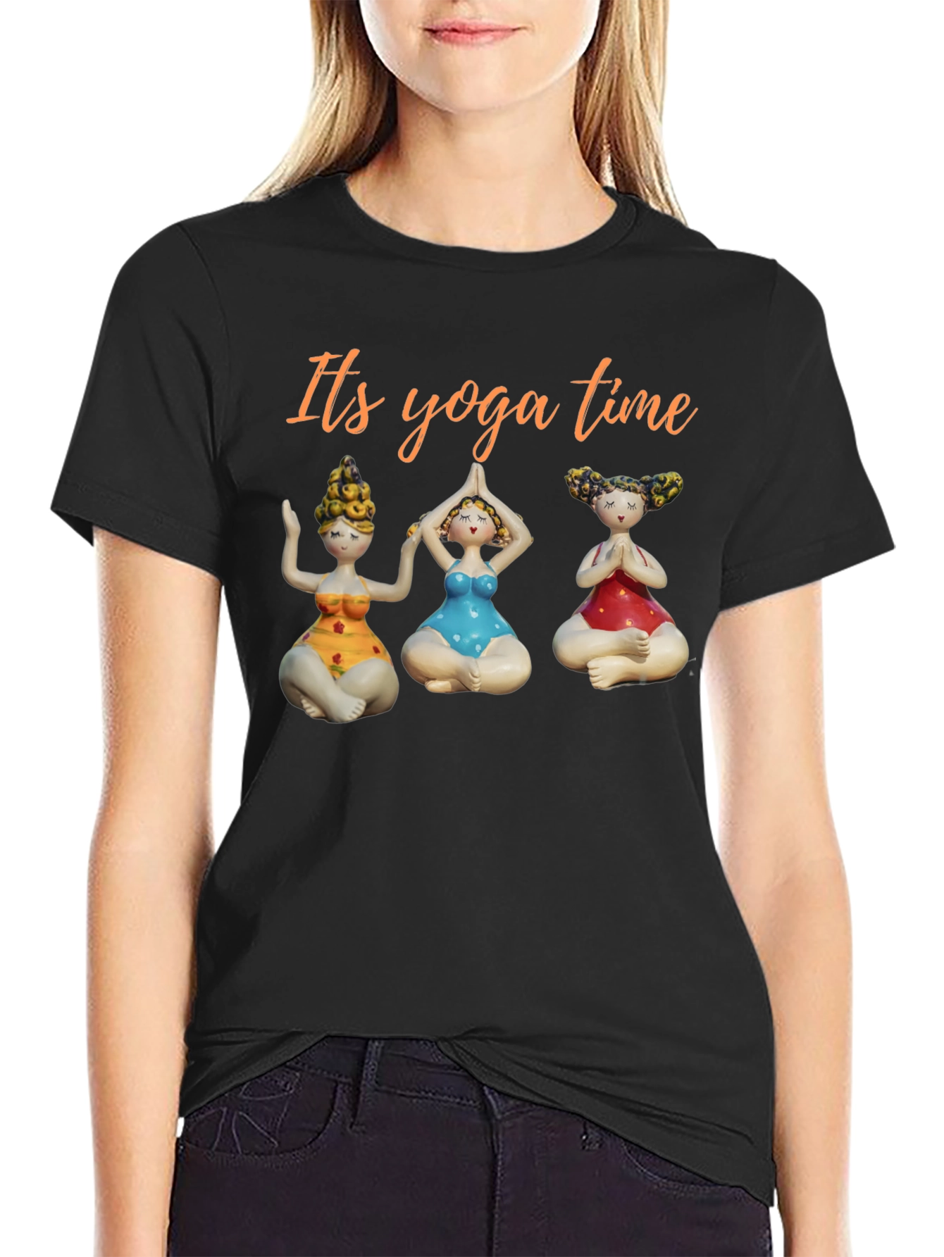 Yoga Time Graphic T-Shirt