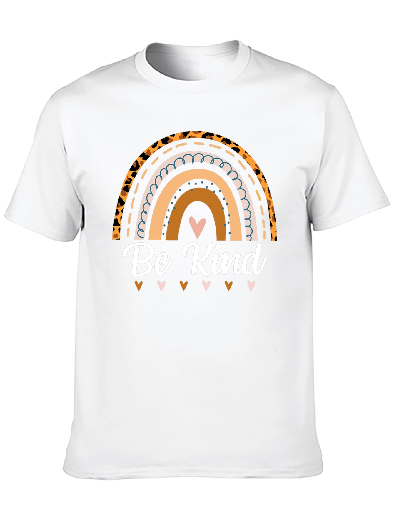 Be Kind Rainbow Graphic T-Shirt