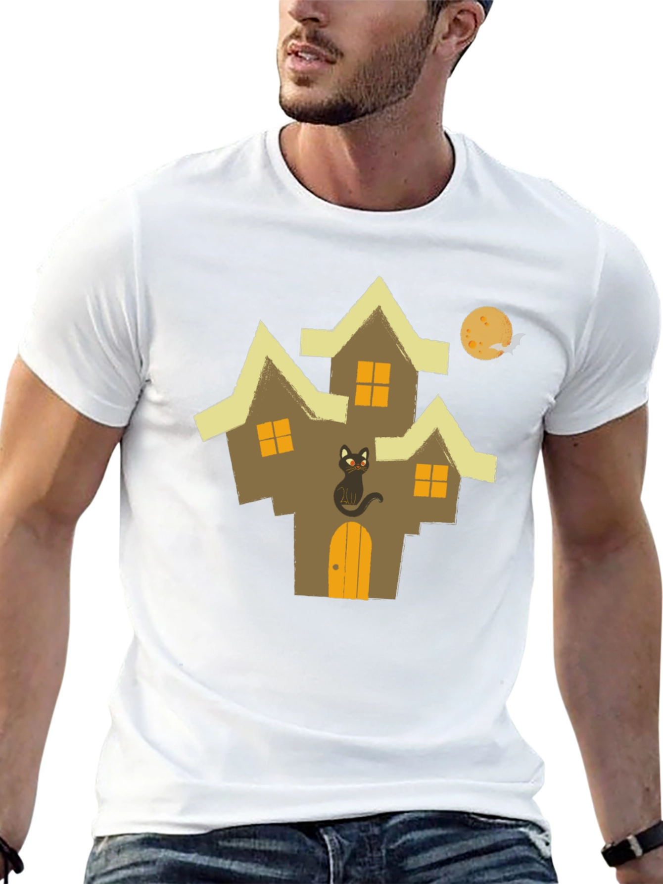 Spooky House T-Shirt - Halloween Apparel