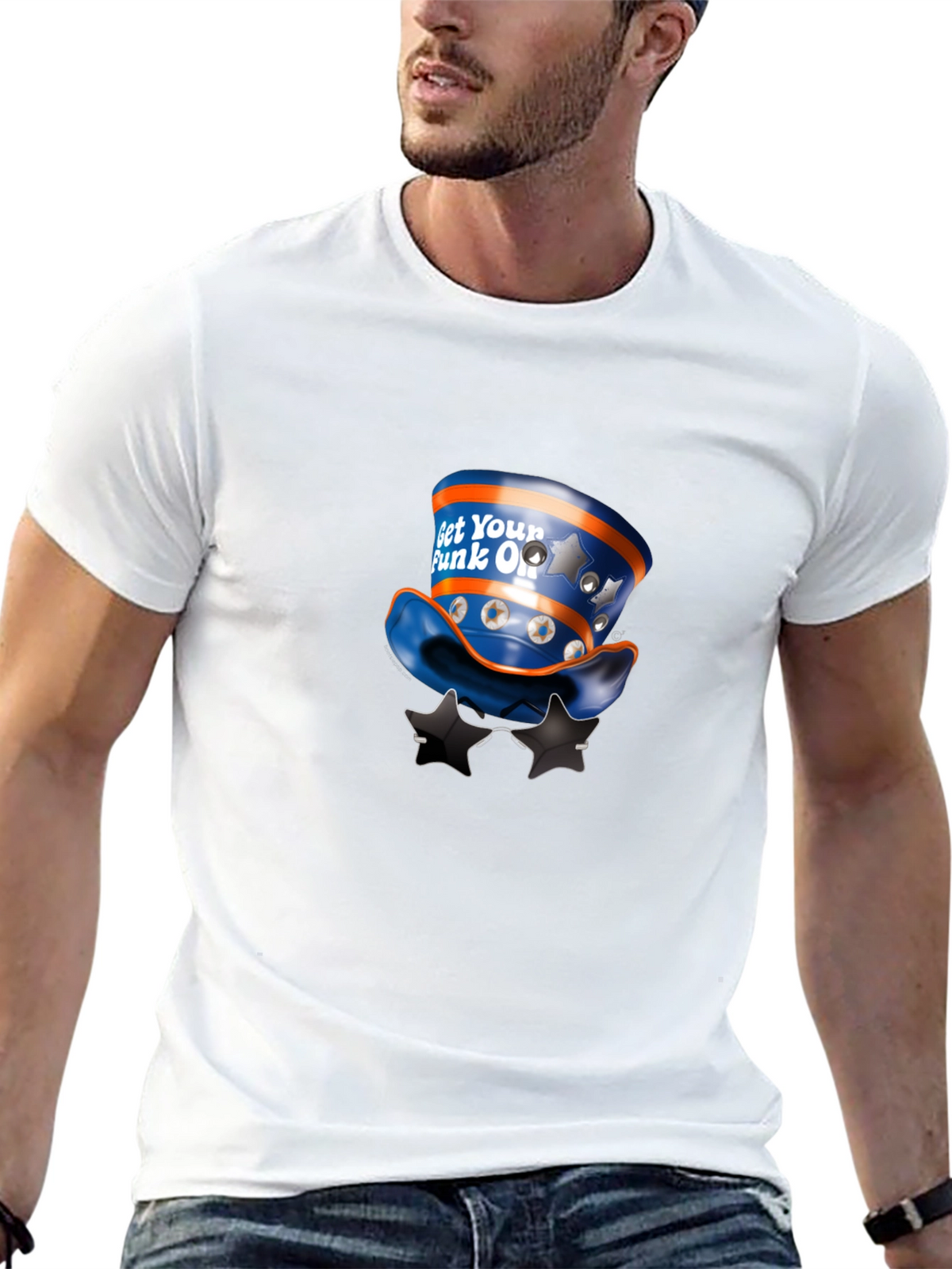 Funky Graphic Tee - Get Your Funk On