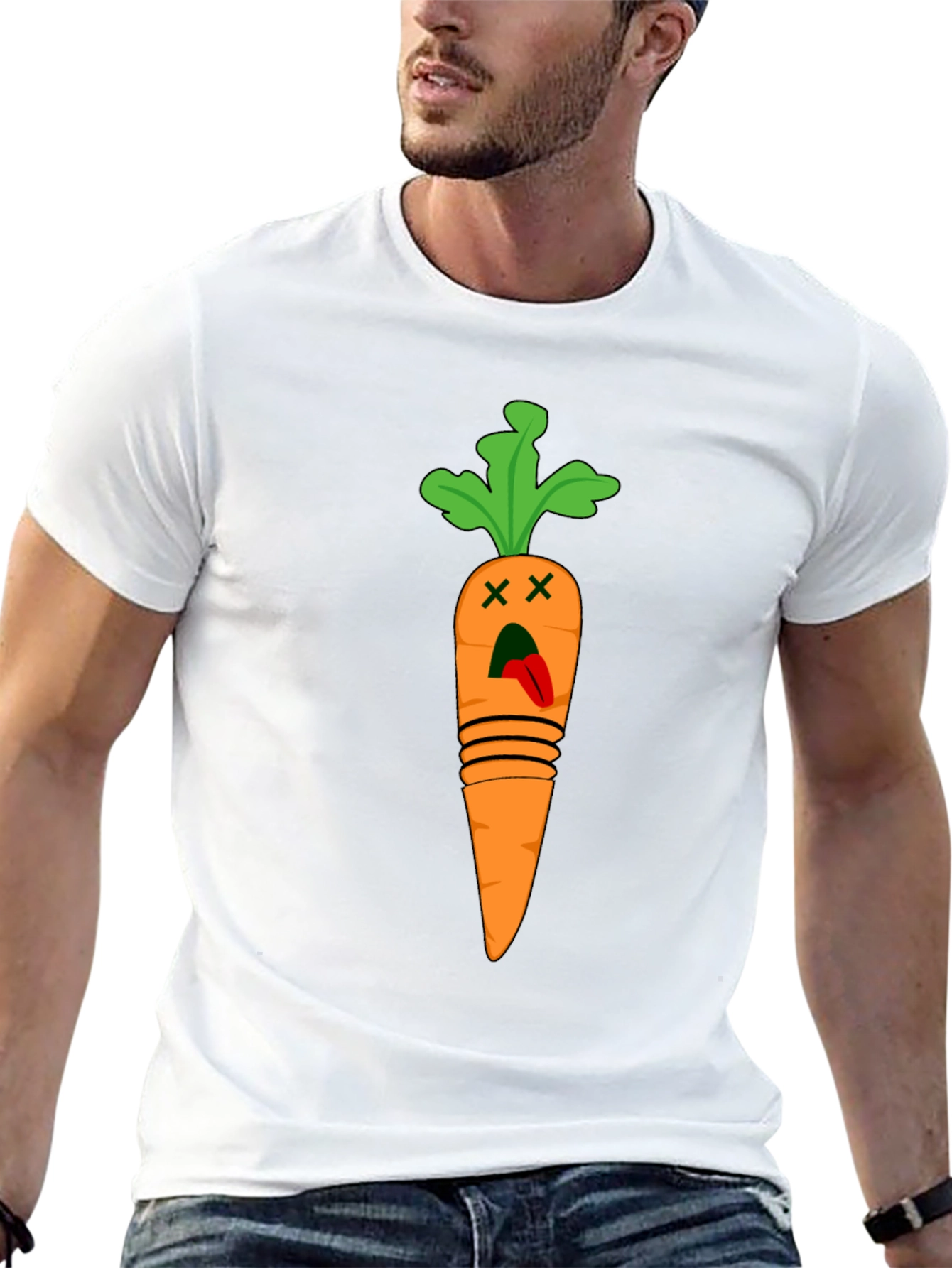 Funny Carrot T-Shirt - Dead Carrot Design