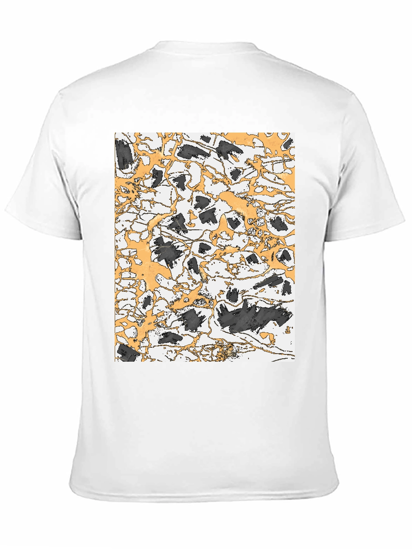 Abstract Art Black T-Shirt - Modern Graphic Tee