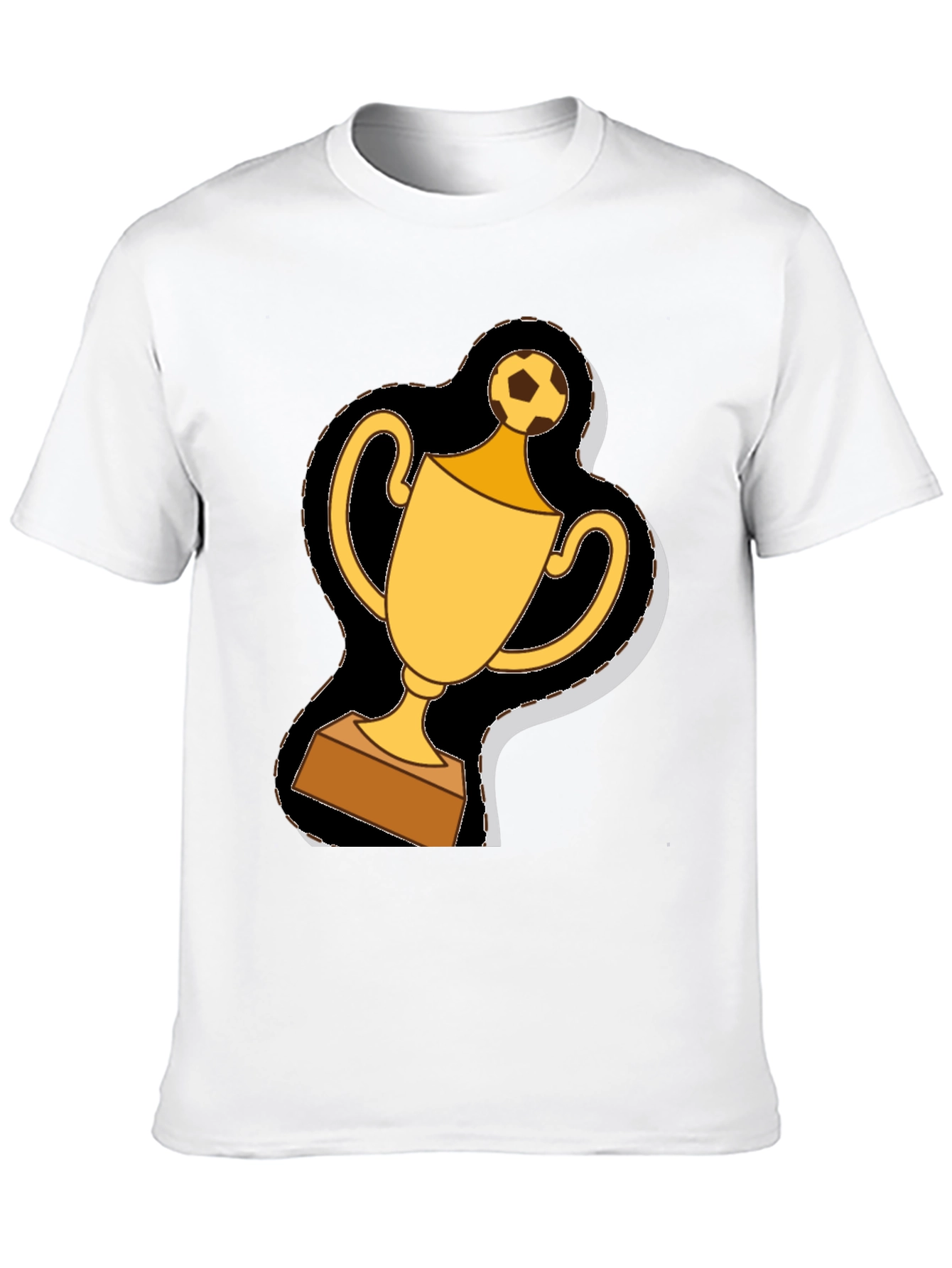 Soccer Trophy Graphic Tee - Champion Style!
