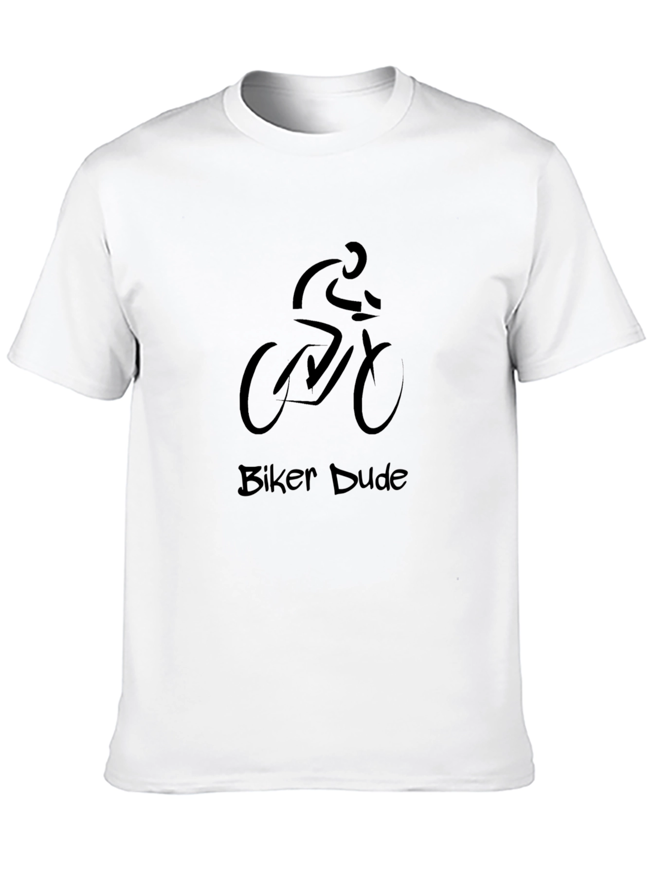 Biker Dude Graphic Tee - Cool & Casual!
