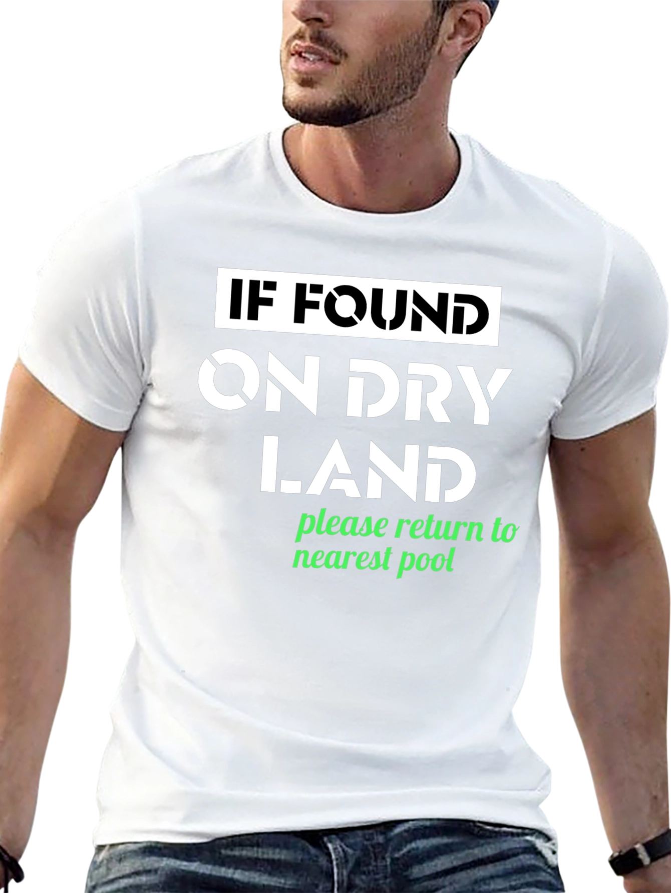 Funny Dry Land Pool T-Shirt