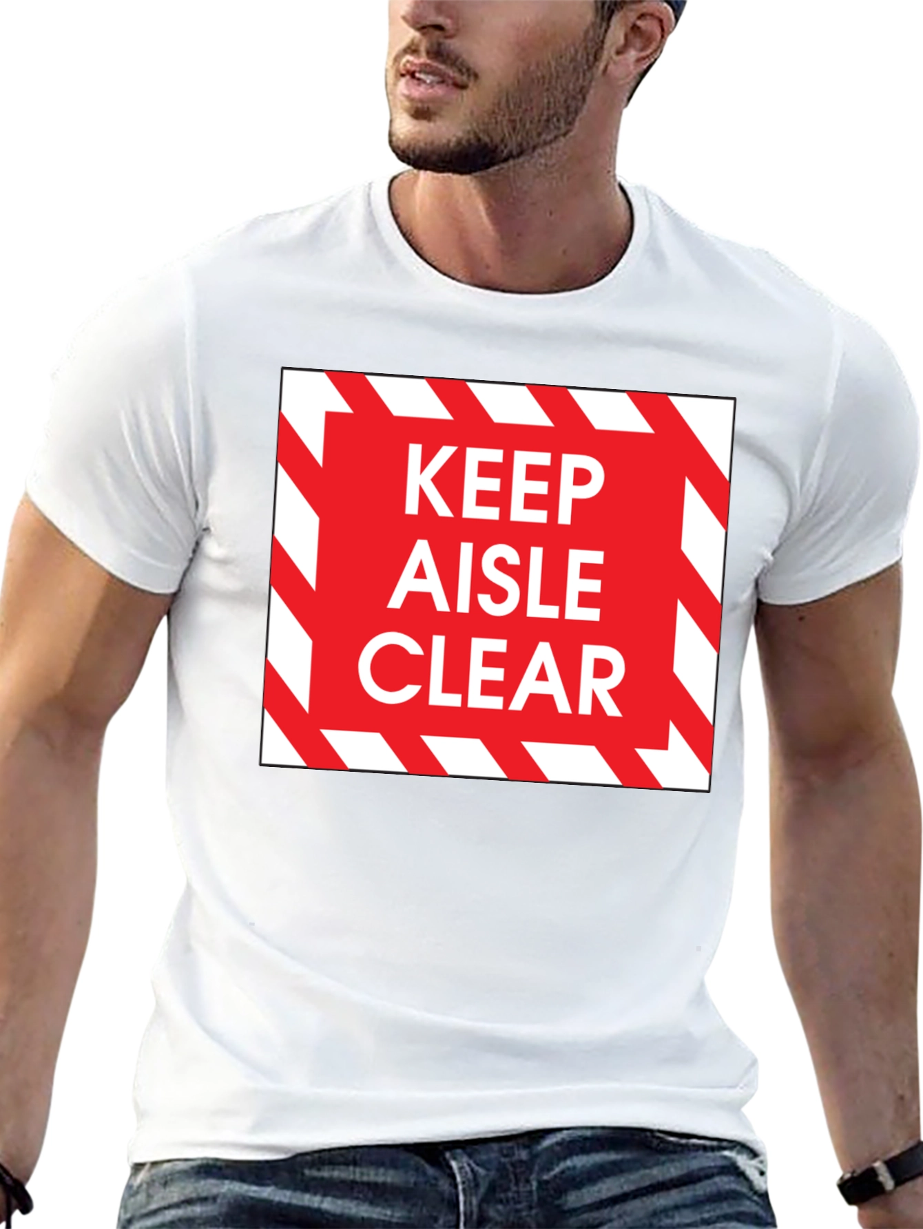 Keep Aisle Clear T-Shirt - Safety Design Tee