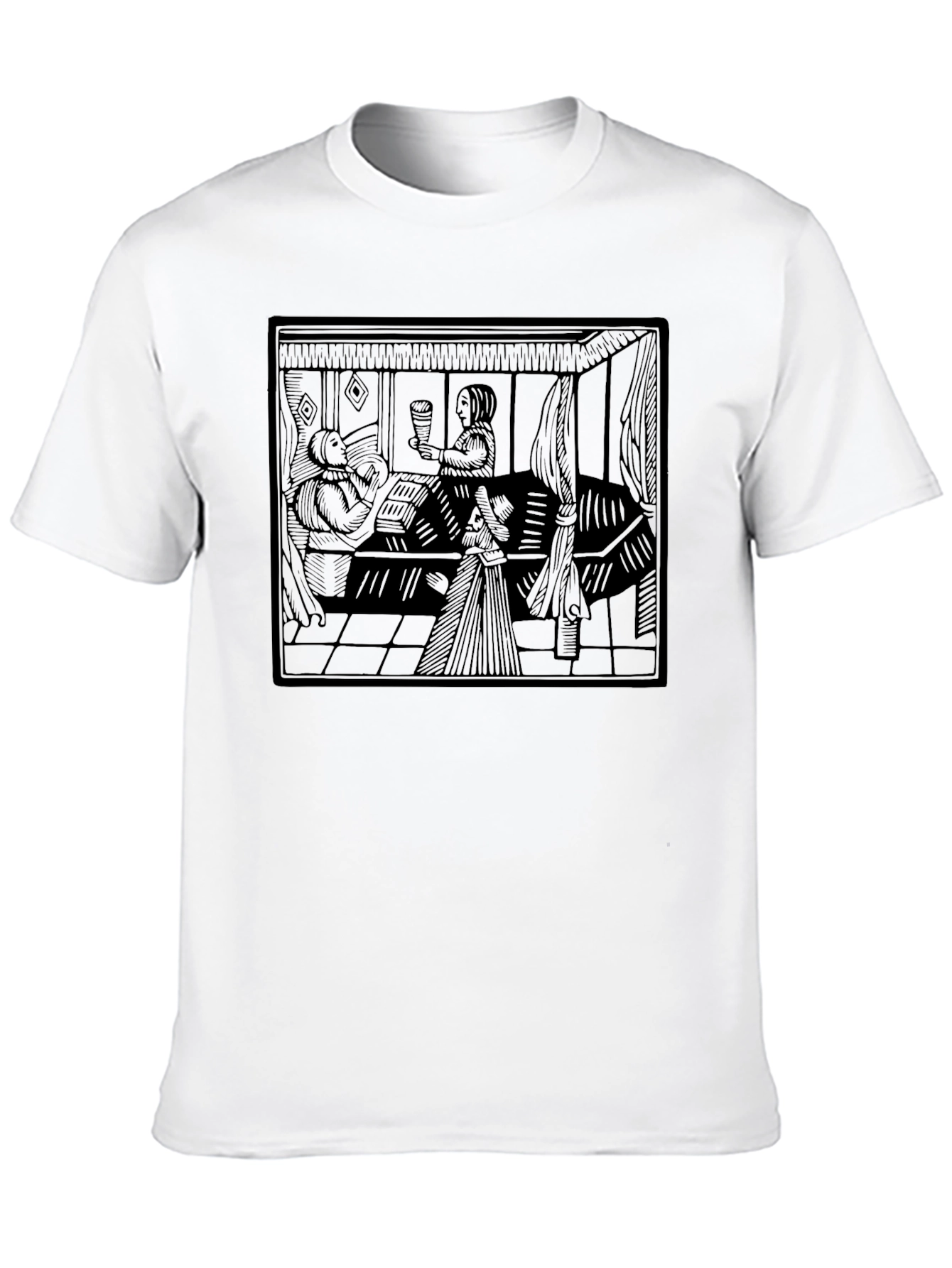 Renaissance Art T-Shirt - Classic Black Tee