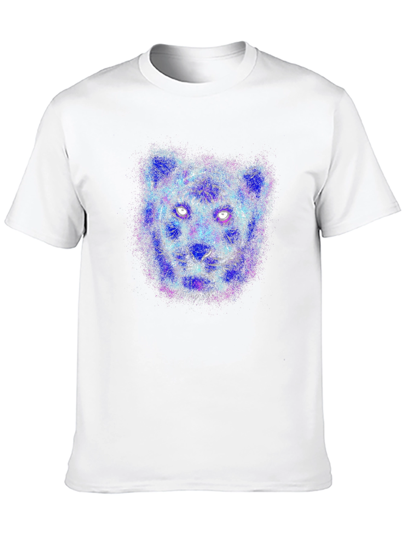 Electric Tiger Graphic T-Shirt - Unique Animal Design