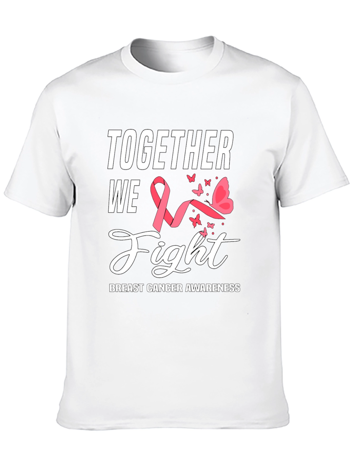 Breast Cancer Awareness Tee - Together We Fight