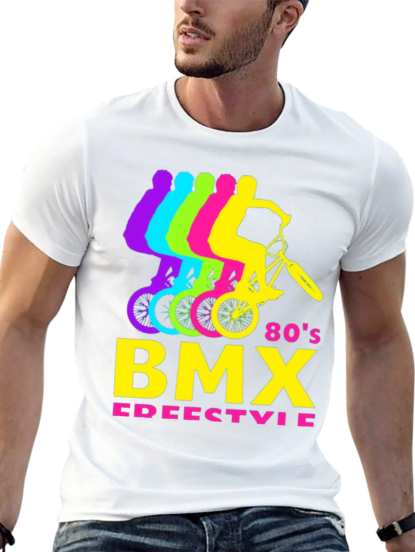 80s BMX Freestyle Graphic Tee