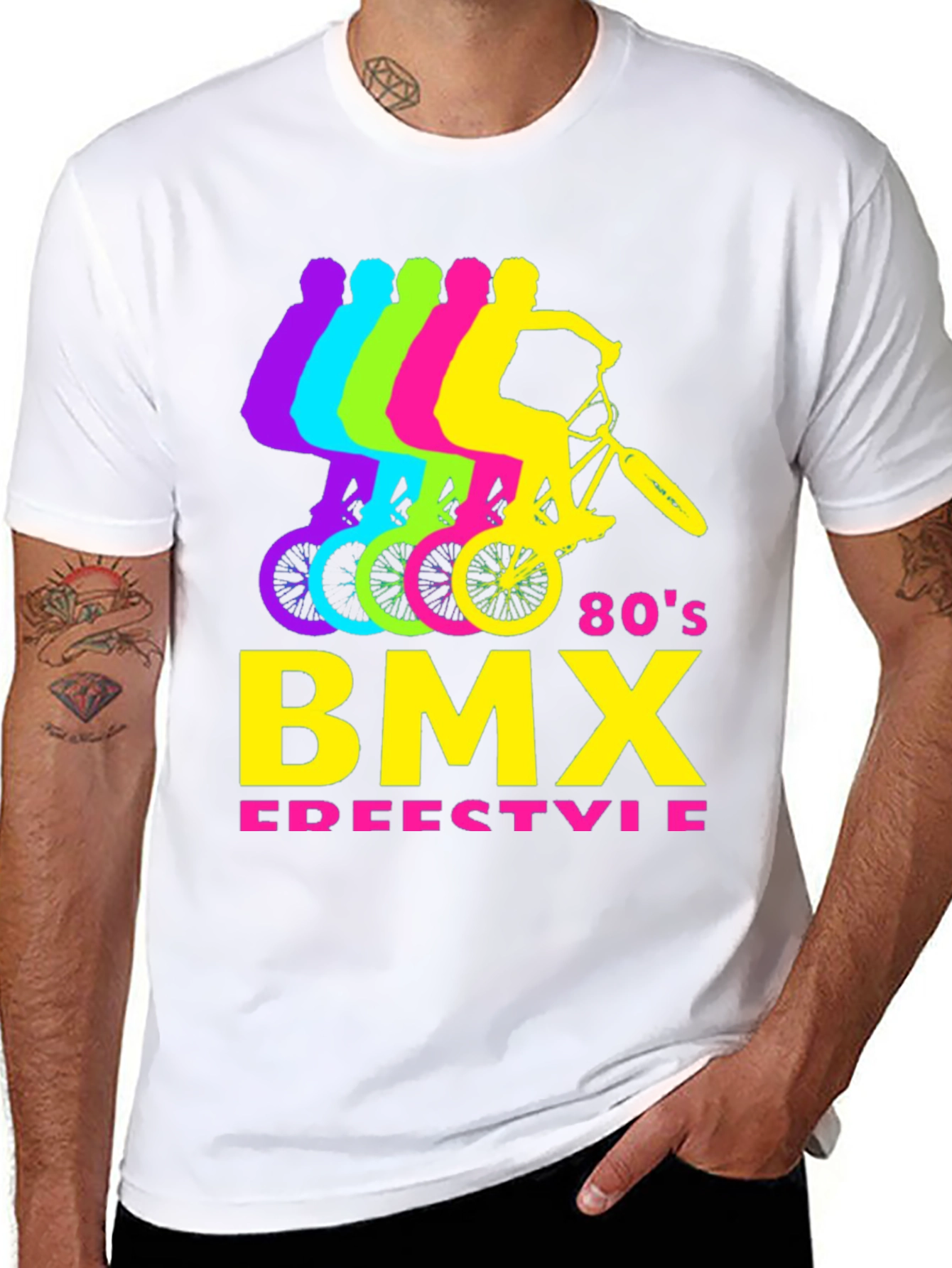 80s BMX Freestyle Graphic Tee