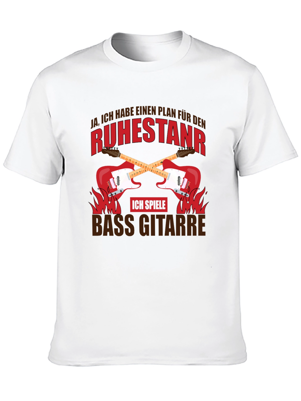 Bass Guitar Retirement Plan T-Shirt