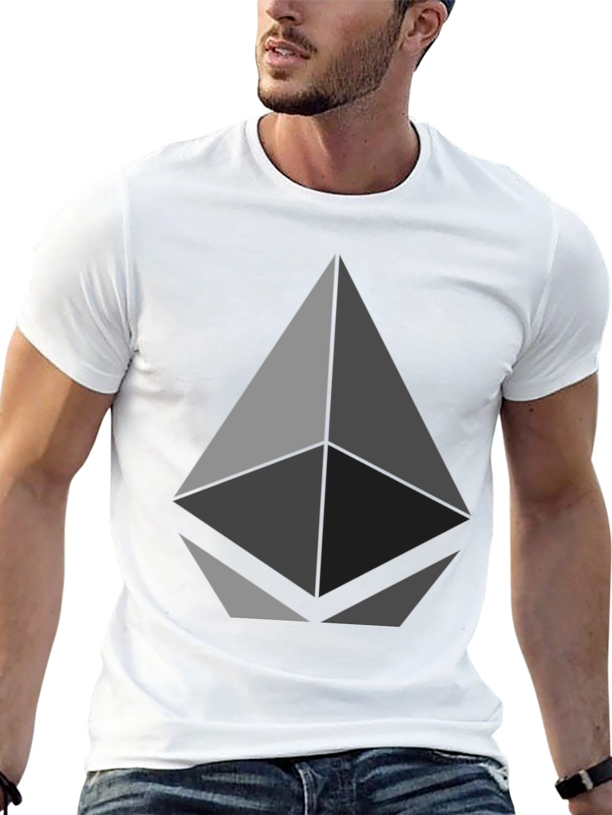 Ethereum Logo Black T-Shirt