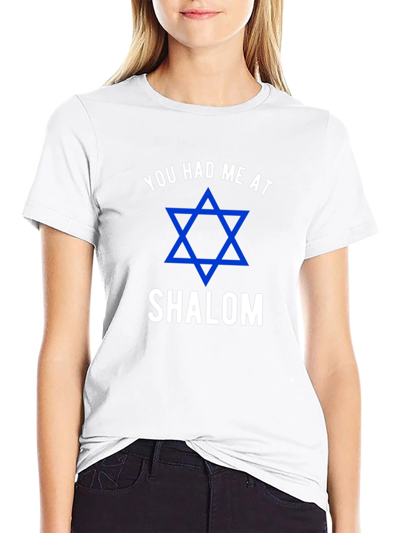 You Had Me at Shalom Jewish Star T-Shirt