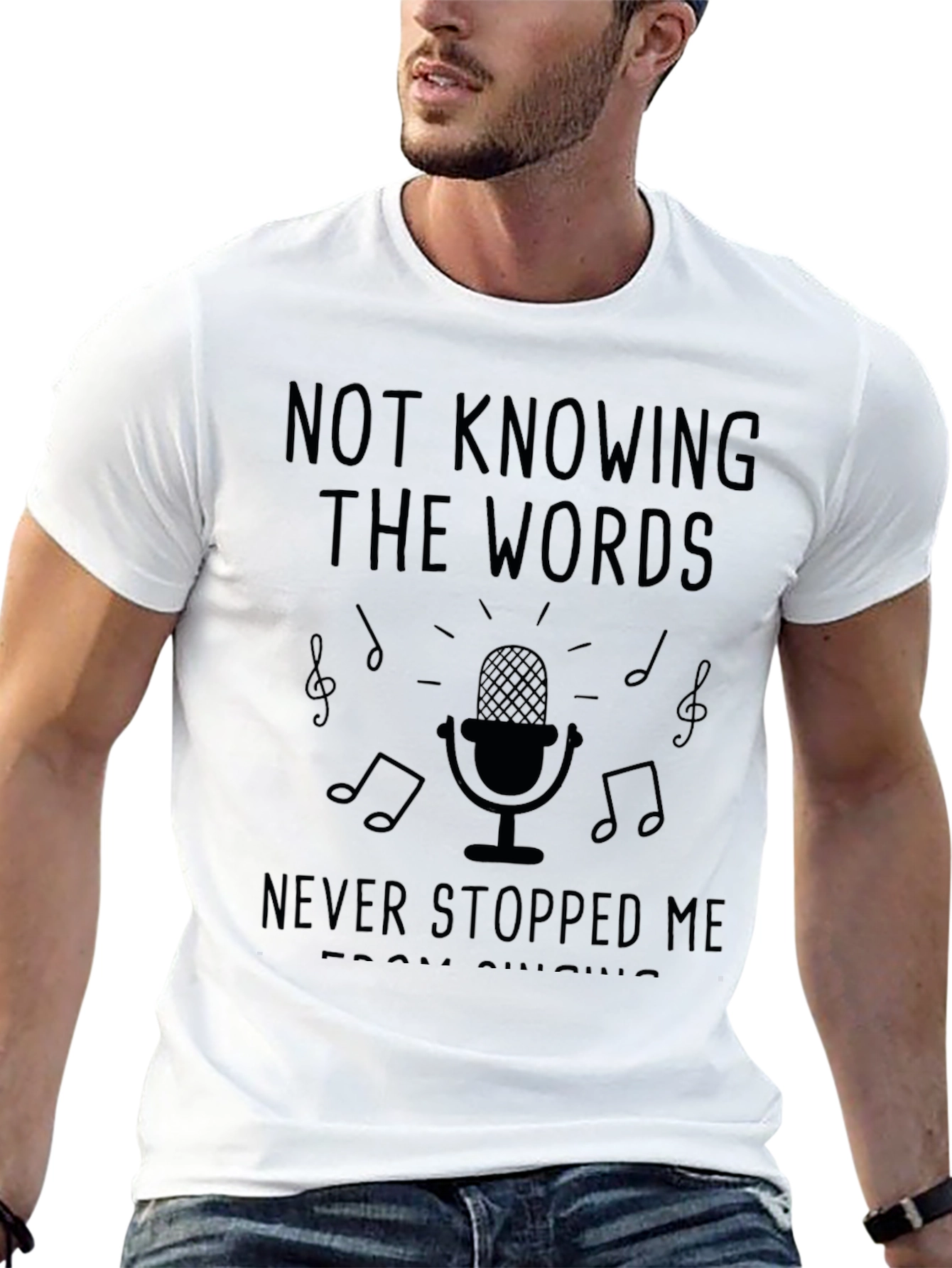 Karaoke King T-Shirt - Not Knowing the Words!